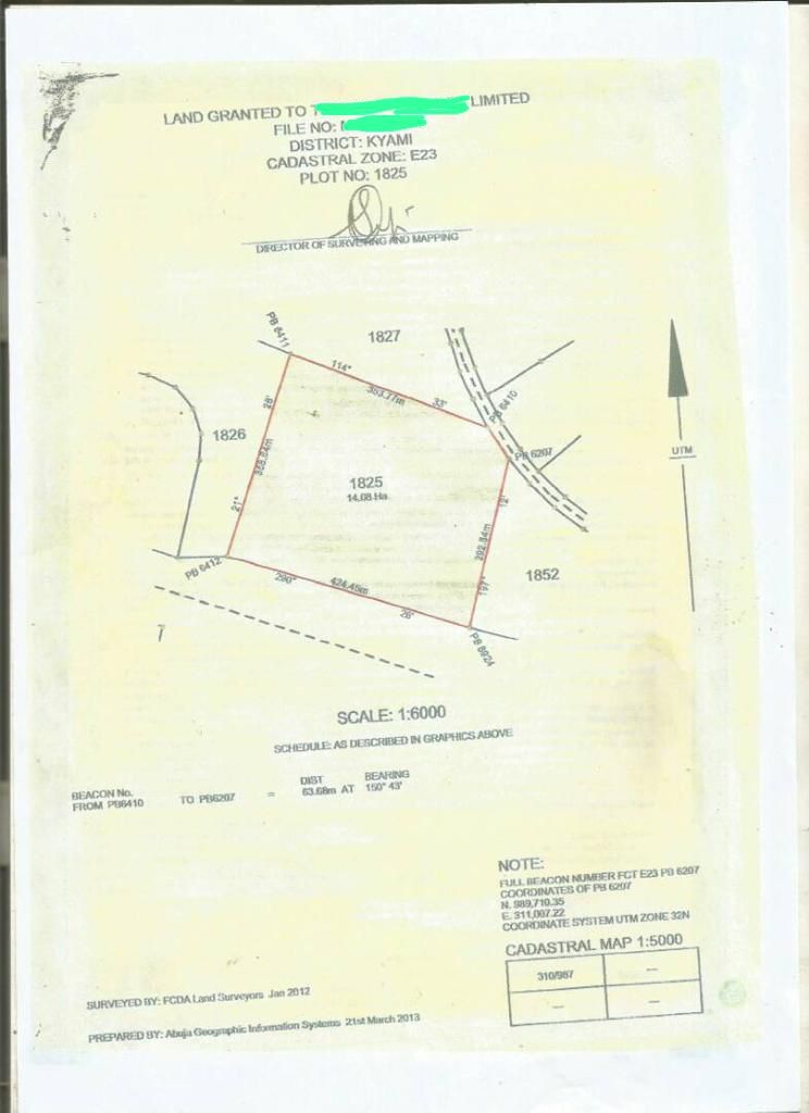 Land for Sale in Kyami, FCT cover picture