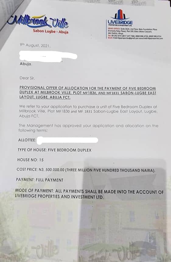 Land for Sale in Lugbe, FCT cover picture