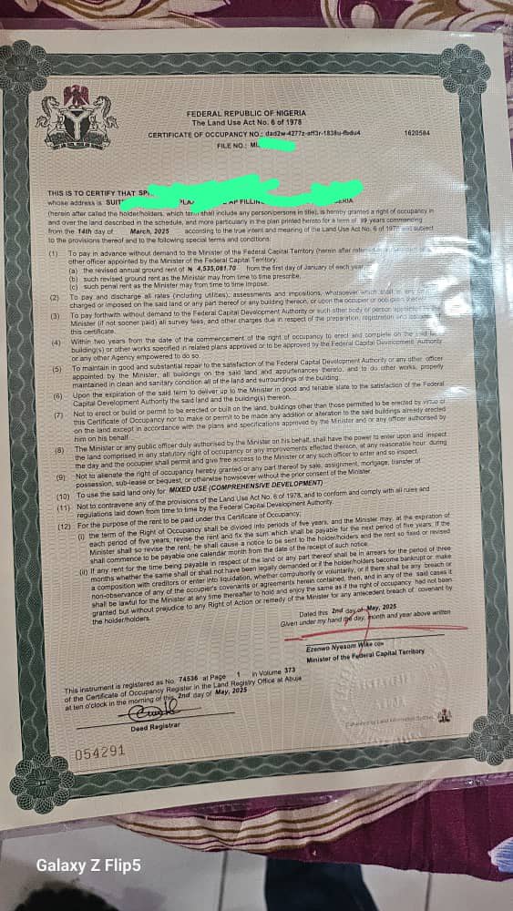 Land for Sale in Guzape, FCT cover picture