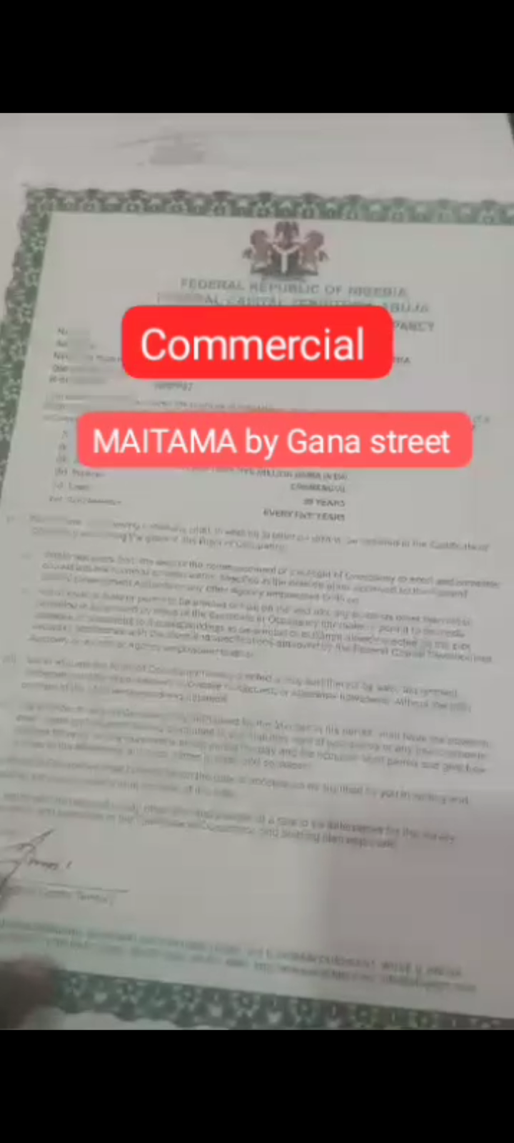 Land for Sale in Maitama, FCT cover picture