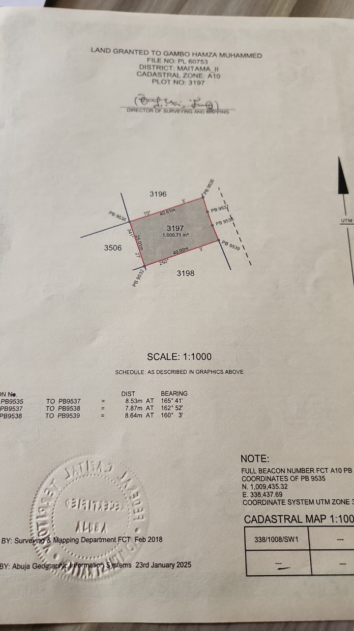 Land for Sale in Maitama 2, FCT cover picture