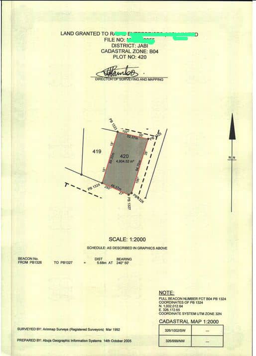 Land for Sale in Jabi, FCT cover picture
