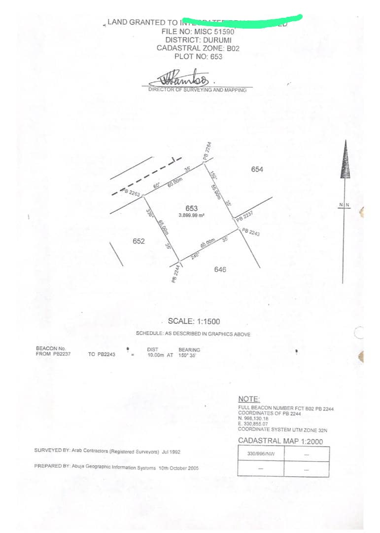 Land for Sale in Durumi, FCT cover picture