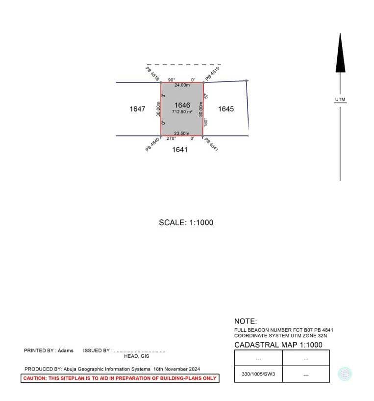 Land for Sale in Katampe main, FCT cover picture