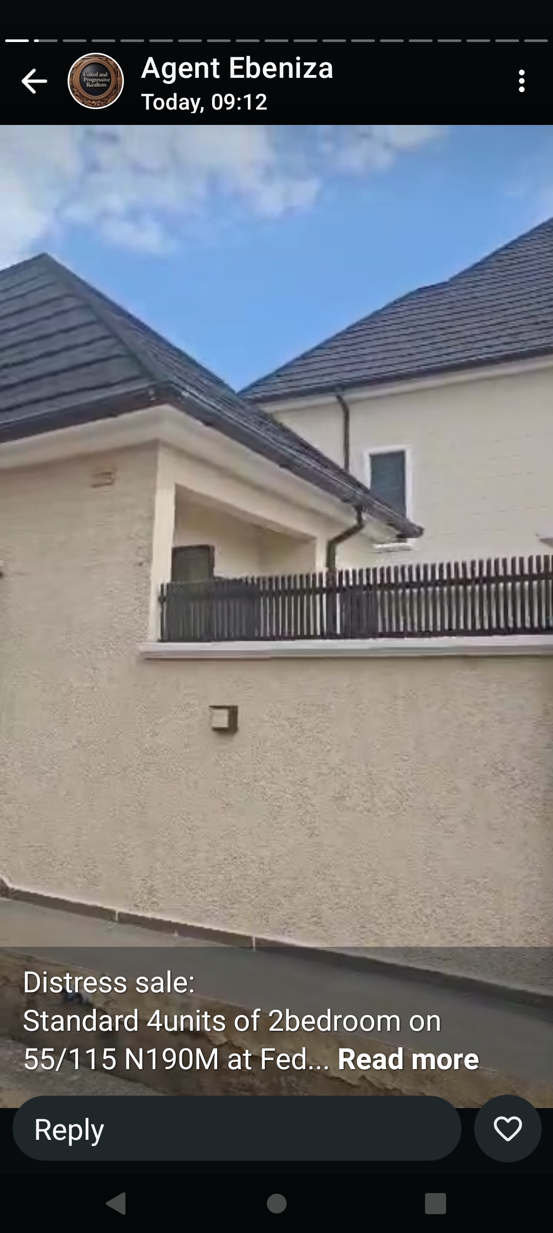 2 Bedroom Flat for Sale in Federal Housing estate. 4 Units of 2 bed, Delta cover picture