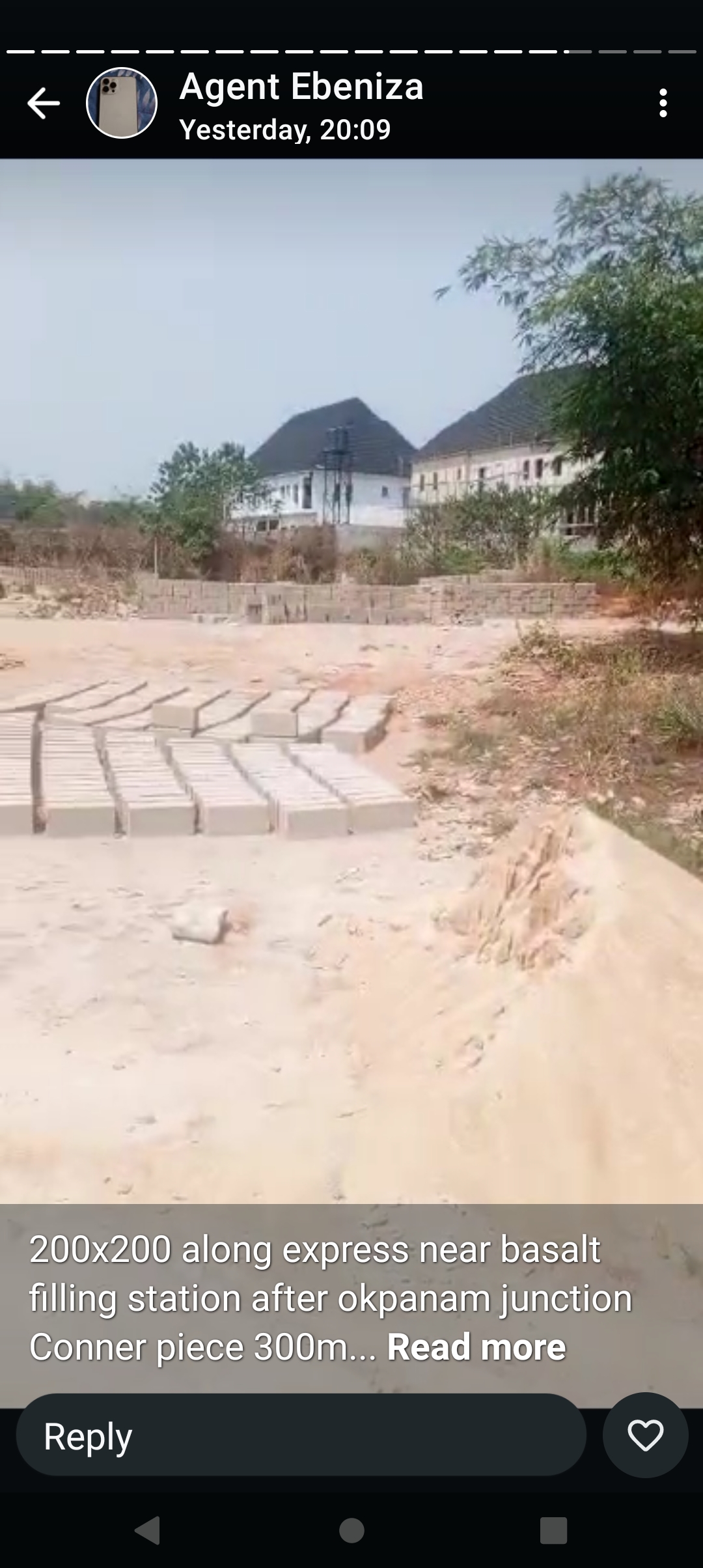 Land for Sale in Okpanam express, Delta cover picture