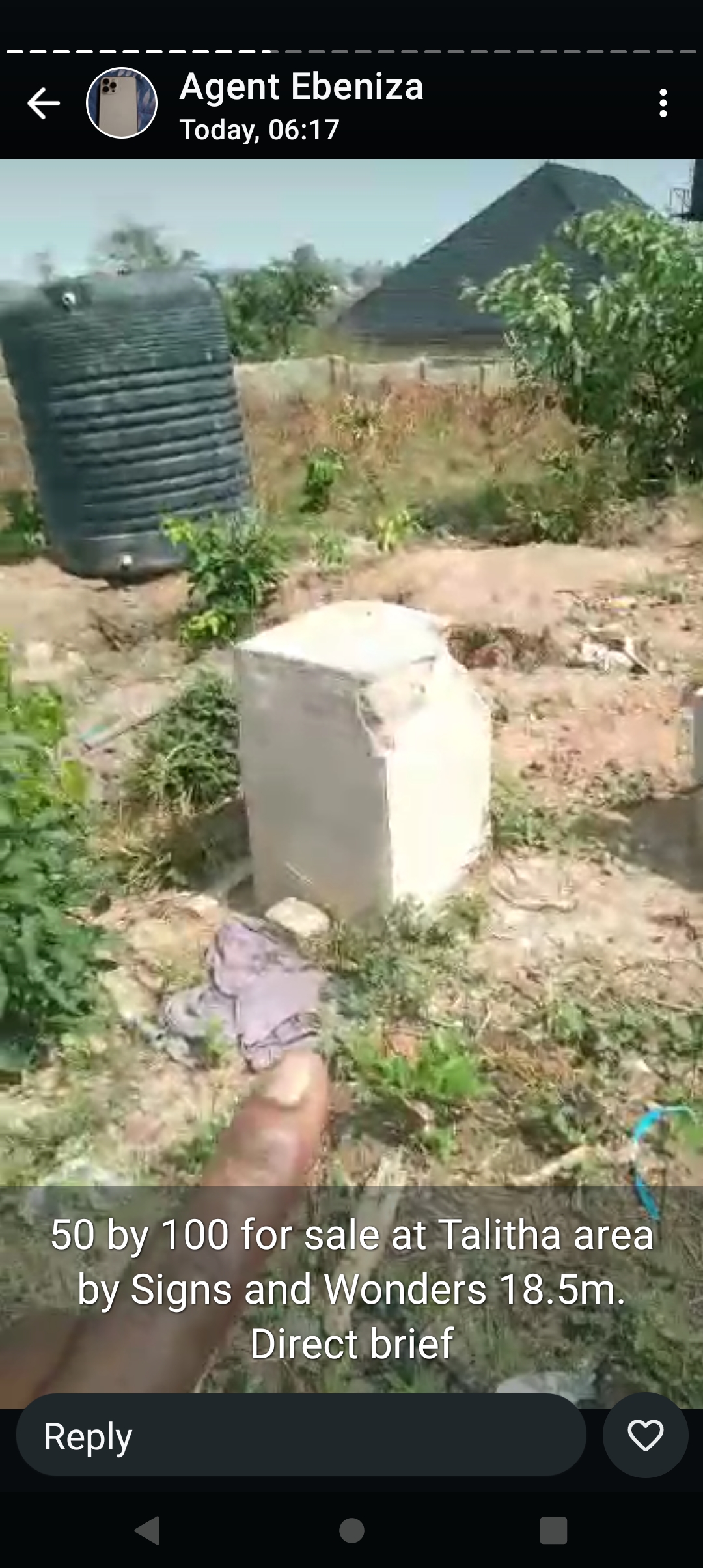 Land for Sale in Okpanam by Talita, Delta cover picture