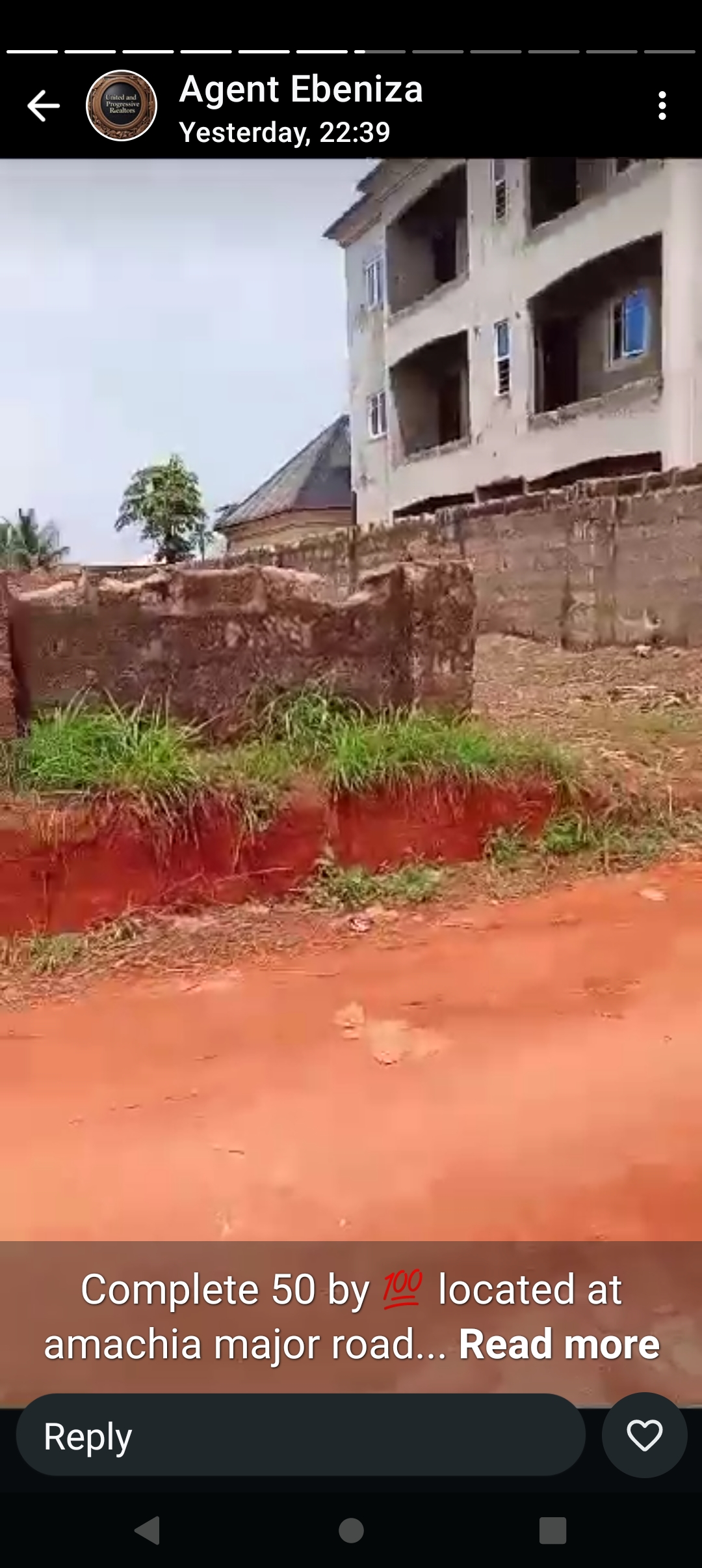 Land for Sale in Amachia Okpanam town, Delta cover picture