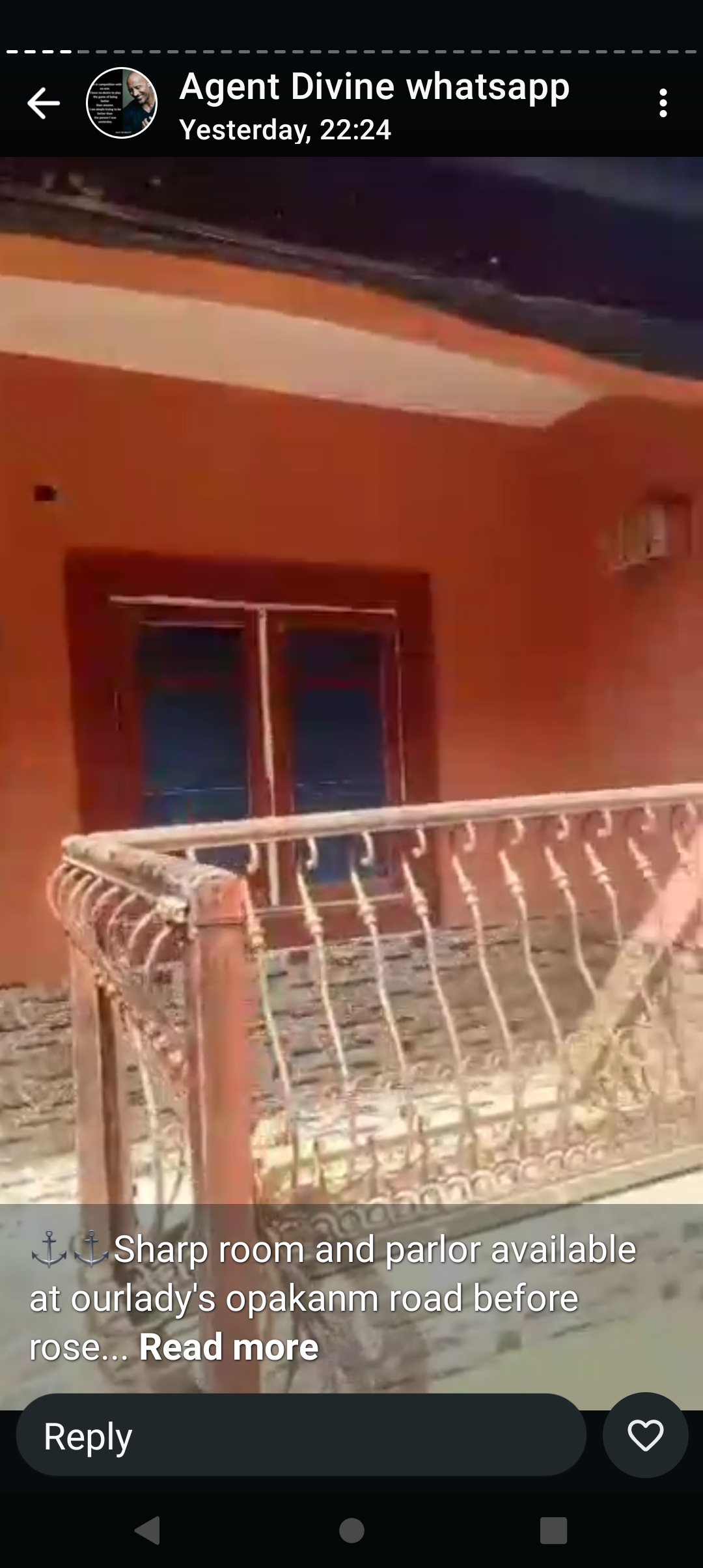 1 Bedroom Flat for Rent in Our Lady's Okpanam road, Delta cover picture