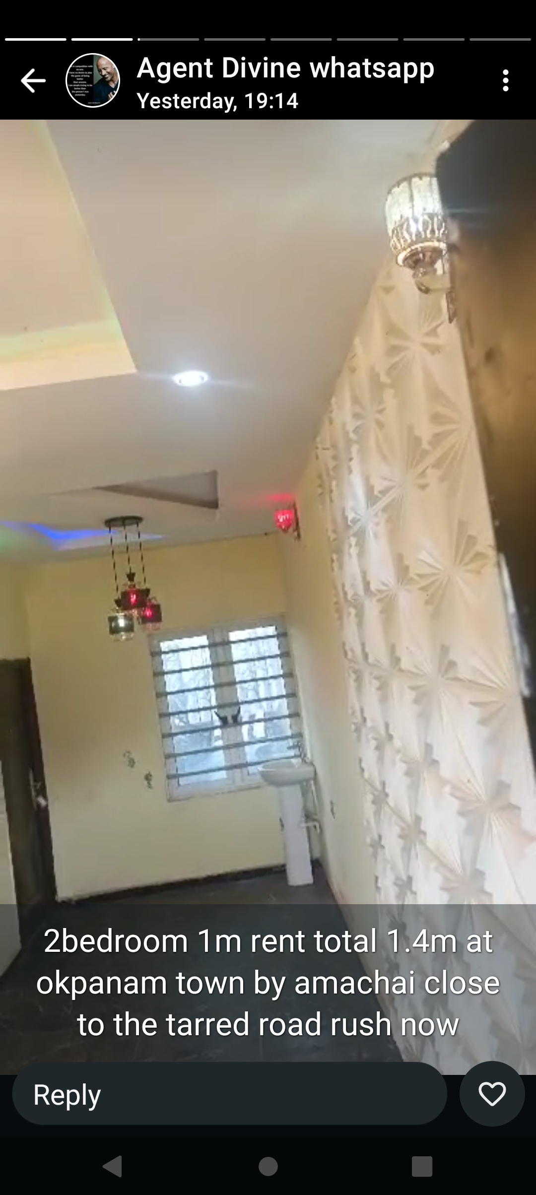 2 Bedroom Flat for Rent in Amachia Okpanam town, Delta cover picture