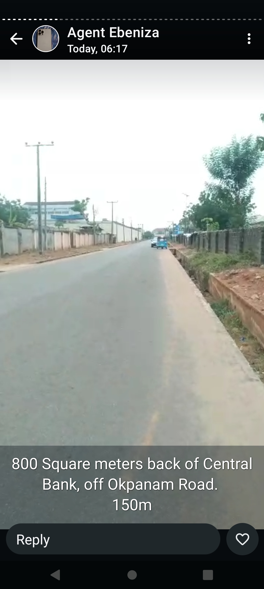 Land for Sale in Okpanam road, Delta cover picture