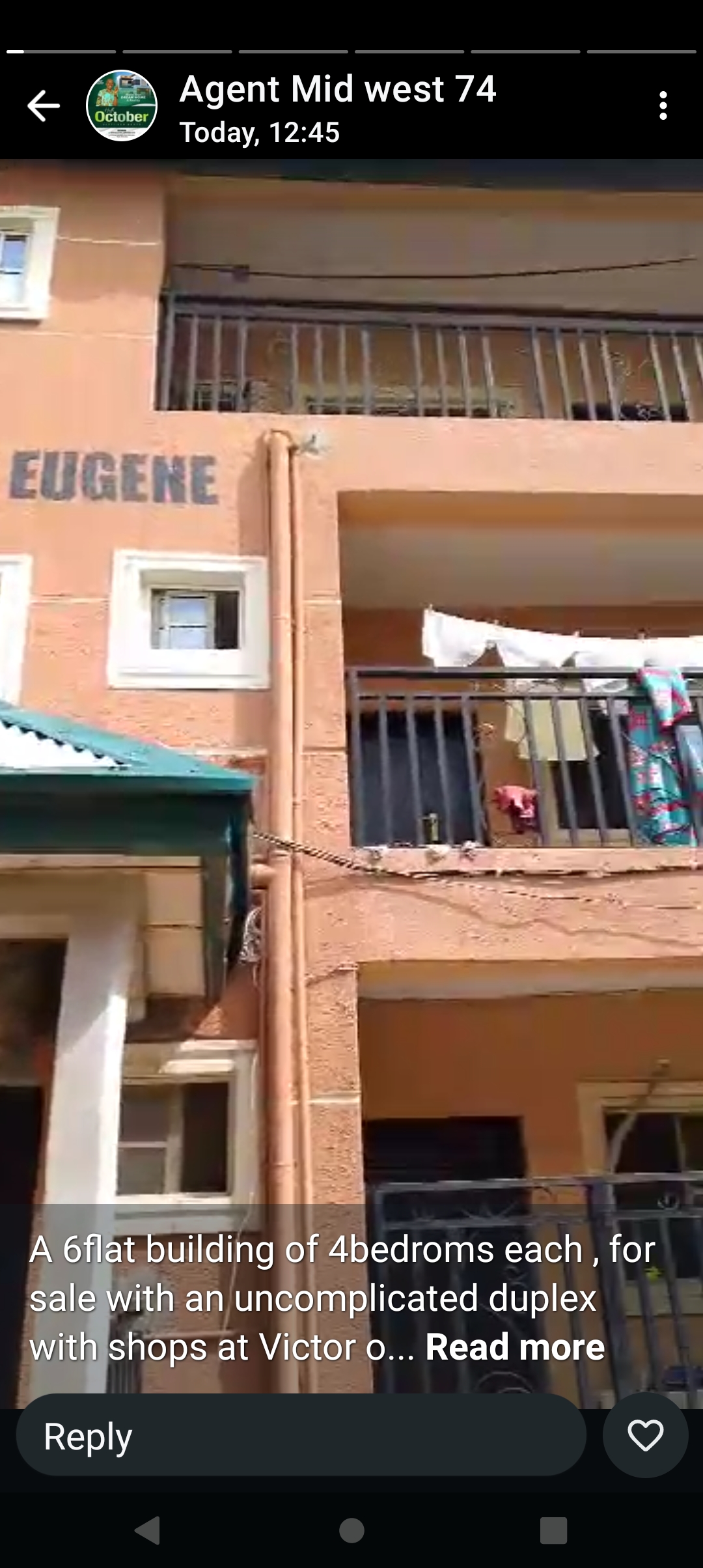 4 Bedroom Flat for Sale in 6 units of 4 bedroom at infant Jesus, Delta cover picture