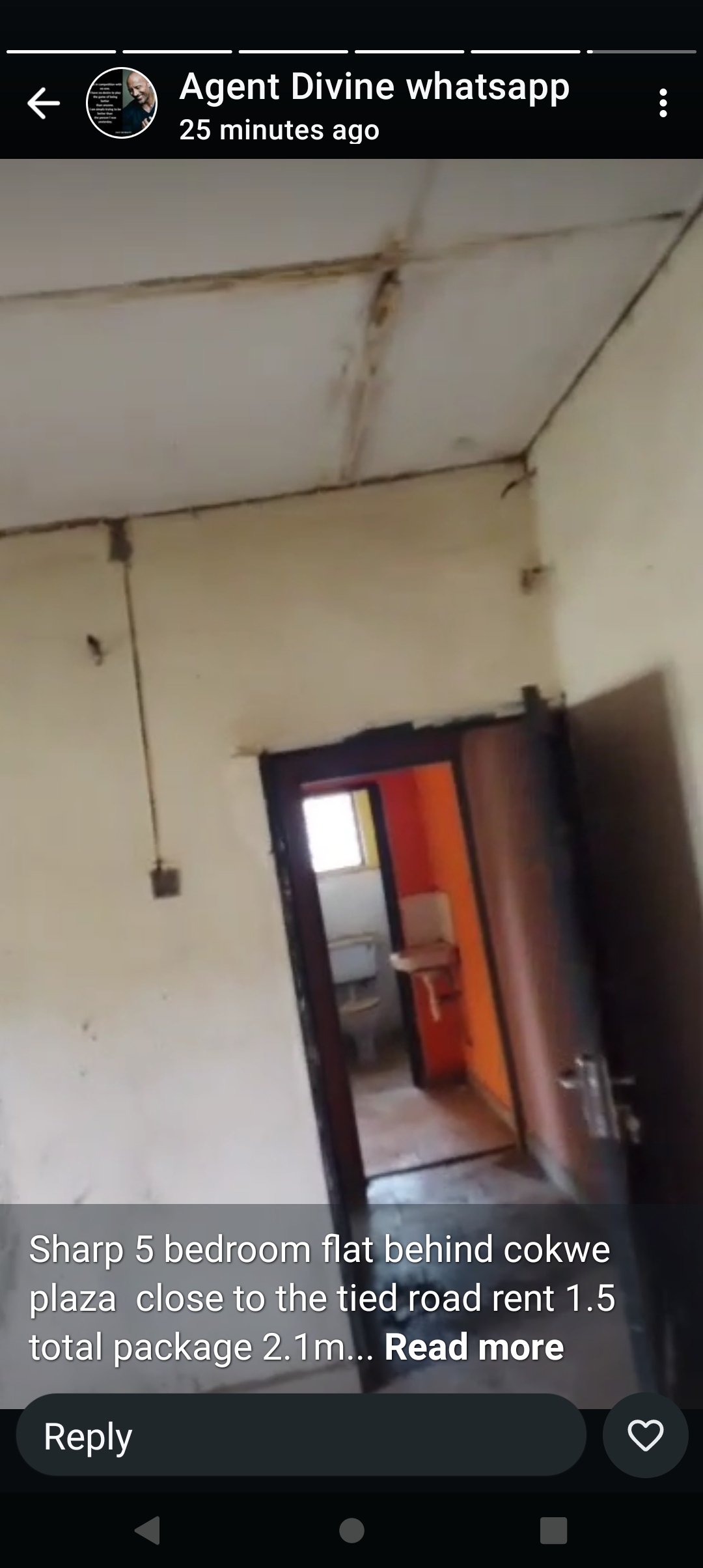 4 Bedroom Flat for Rent in Back of cowea, Nnebisi road, Delta cover picture