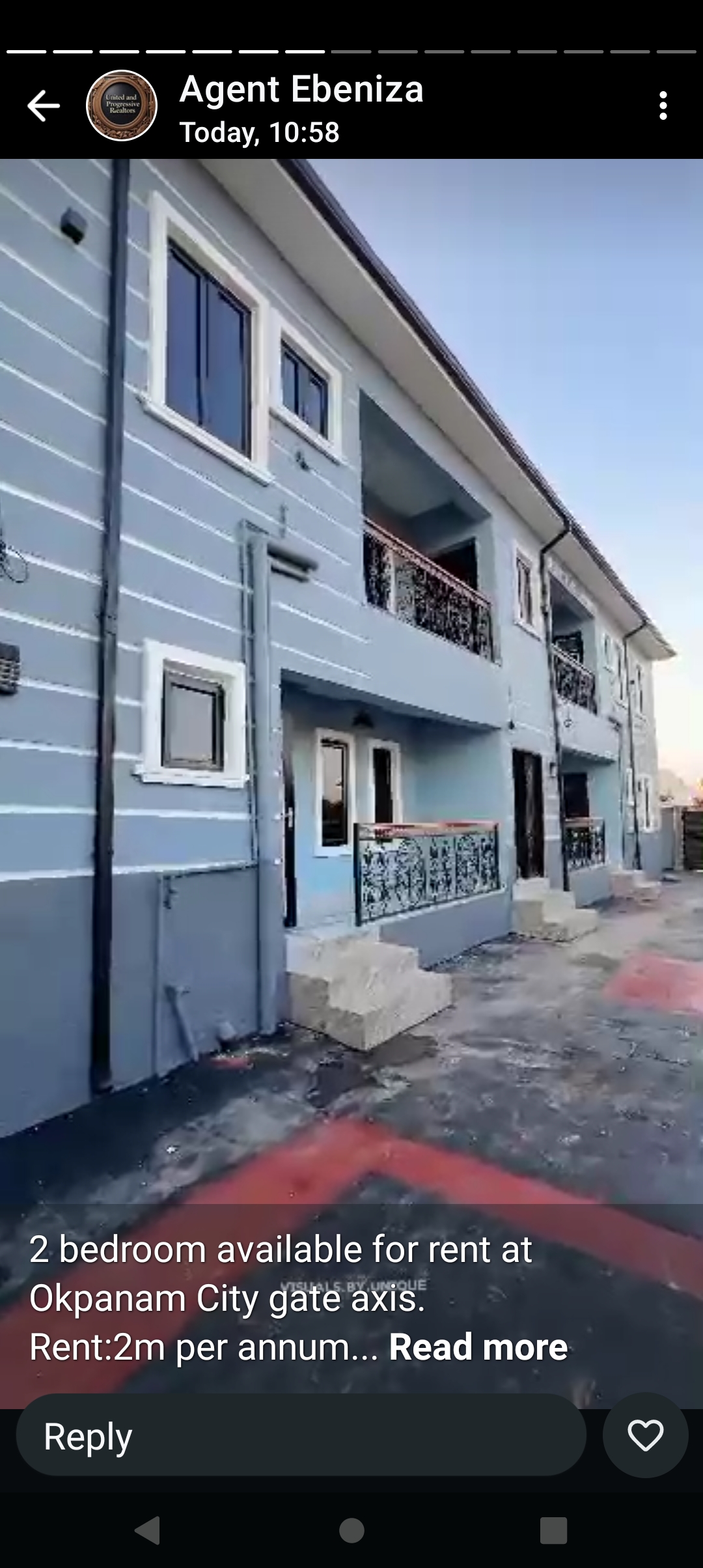 2 Bedroom Flat for Rent in Okpanam city gate axis, Delta cover picture