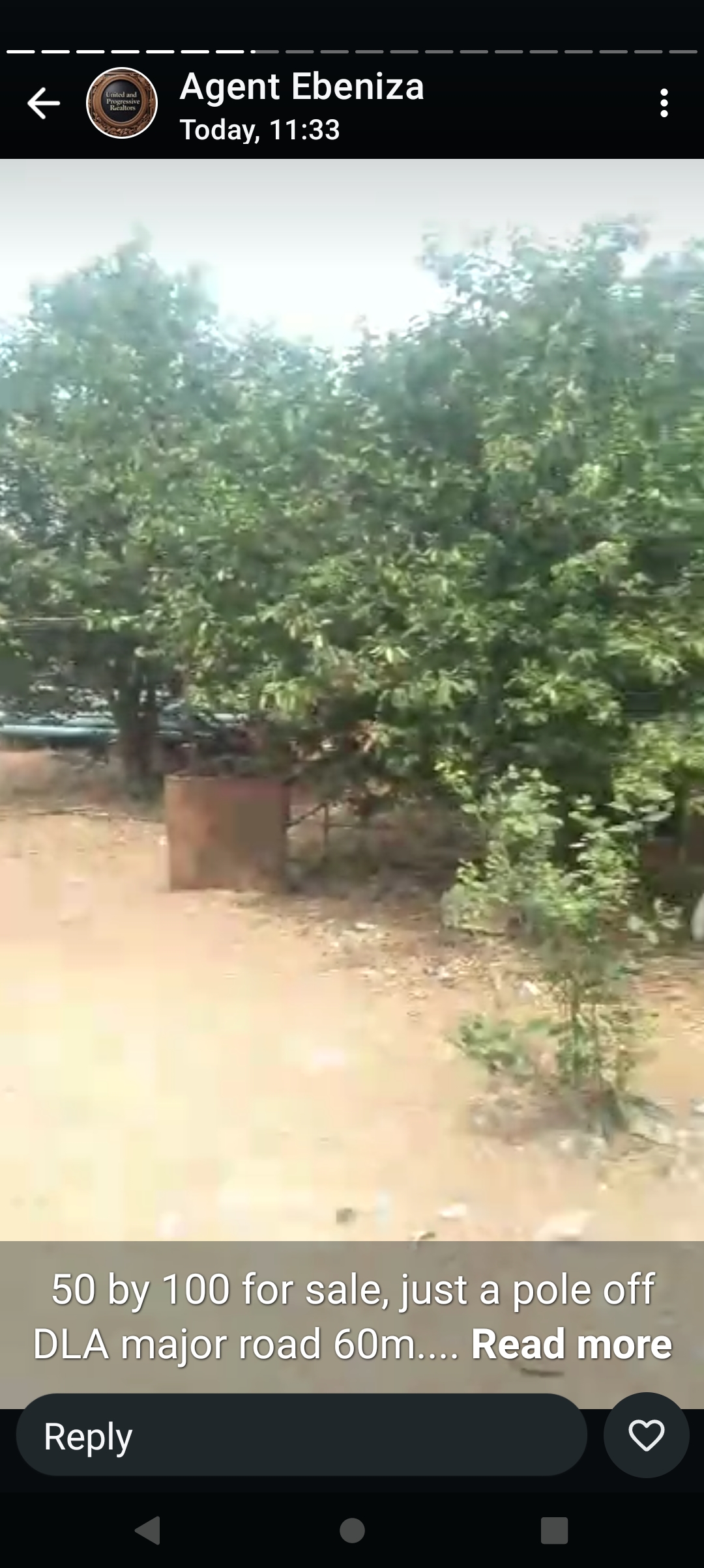 Land for Sale in Off DLA, Delta cover picture