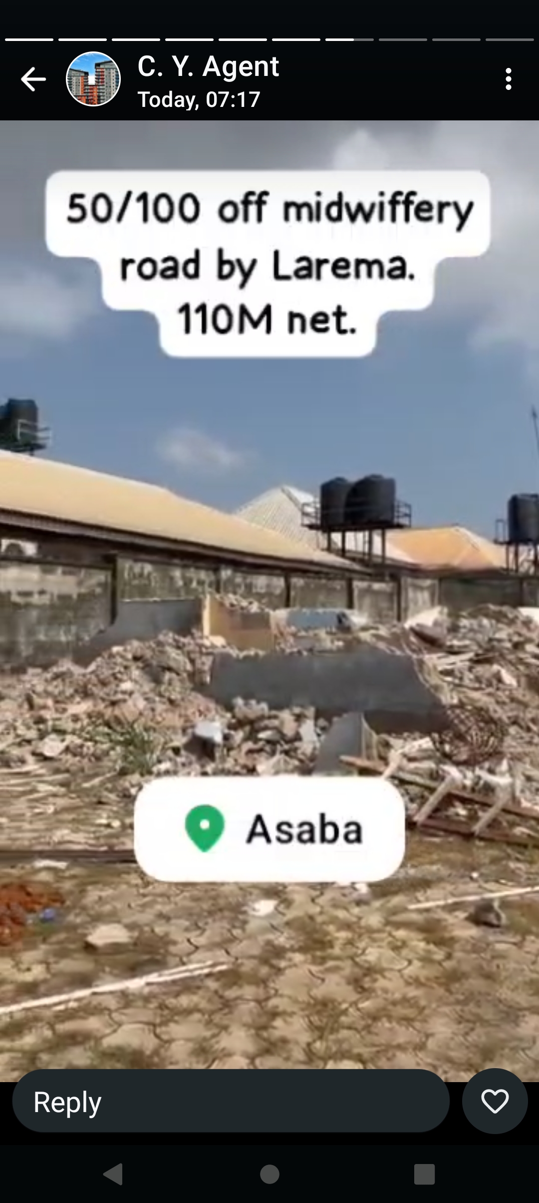 Land for Sale in Mid wiffery schools road, Delta cover picture