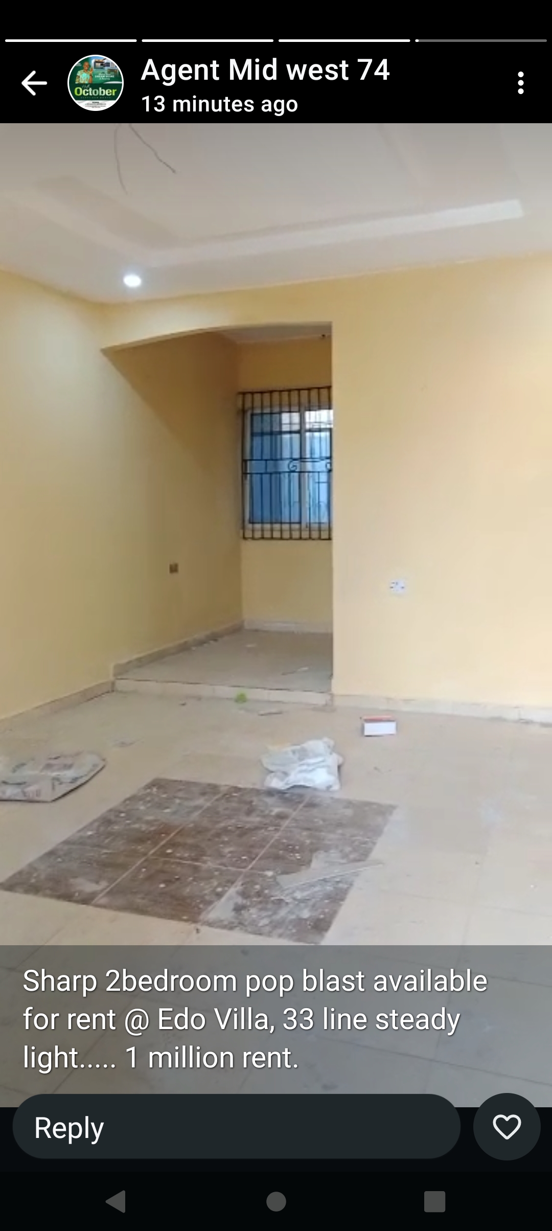2 Bedroom Flat for Rent in Edo Villa, Delta cover picture