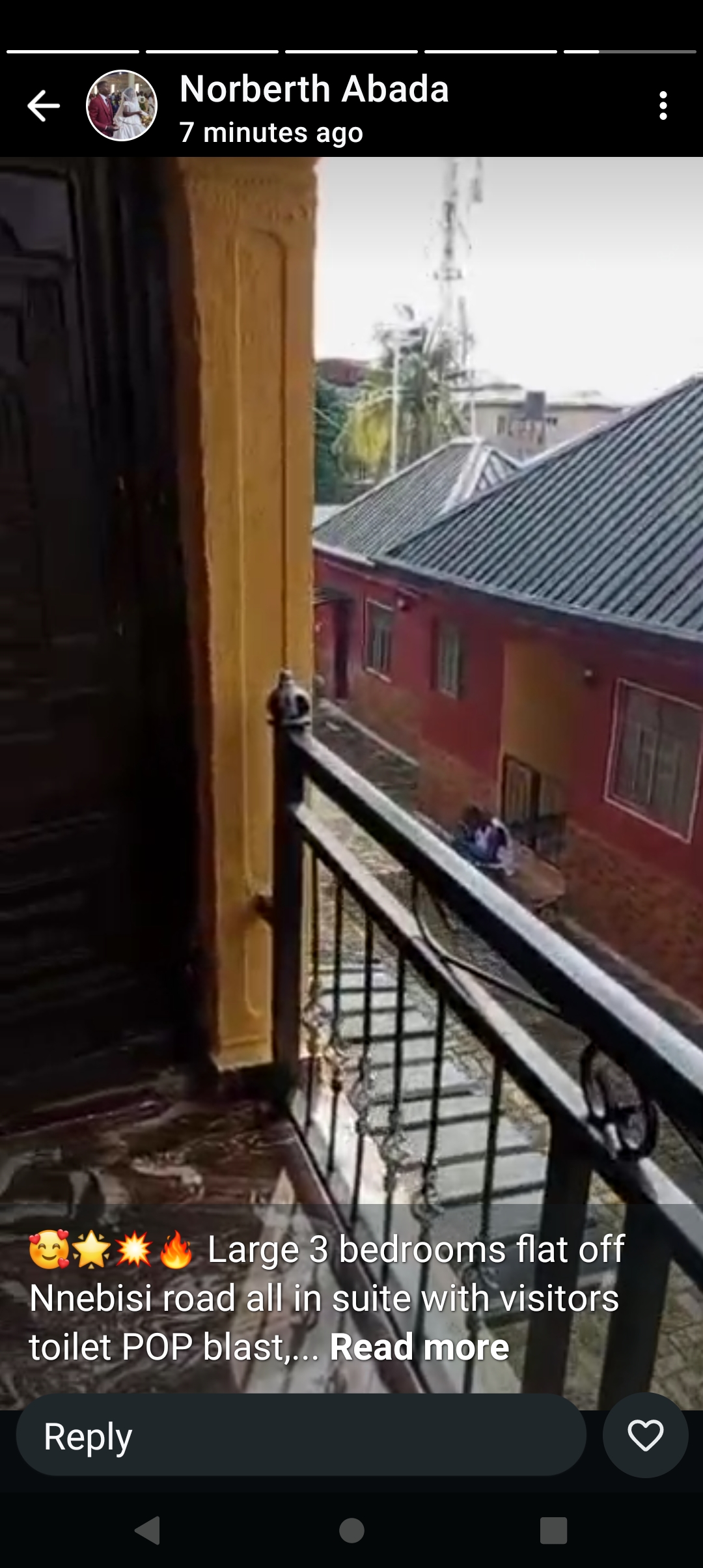 3 Bedroom Flat for Rent in Off Nnebisi road, Delta cover picture