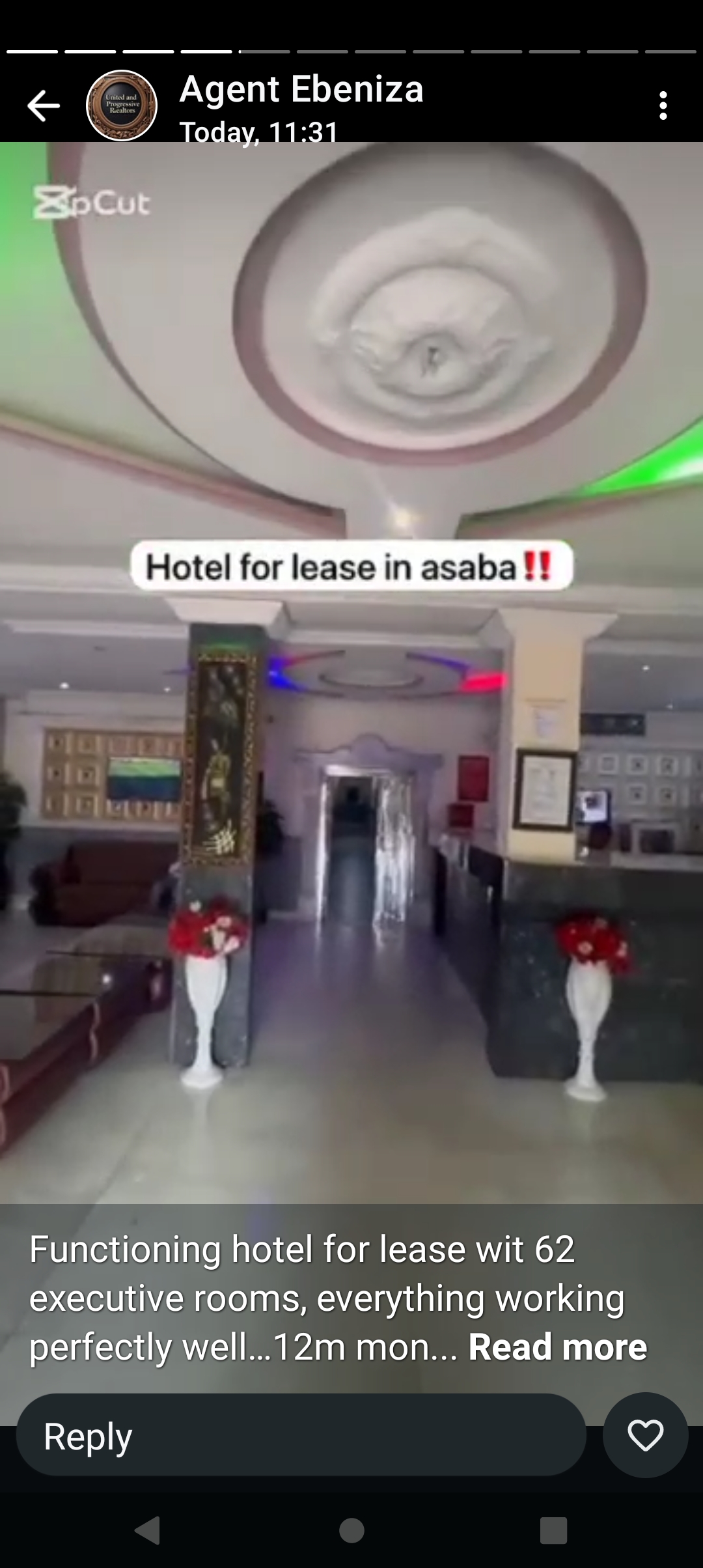 Hotel for Lease in Asaba, Delta cover picture