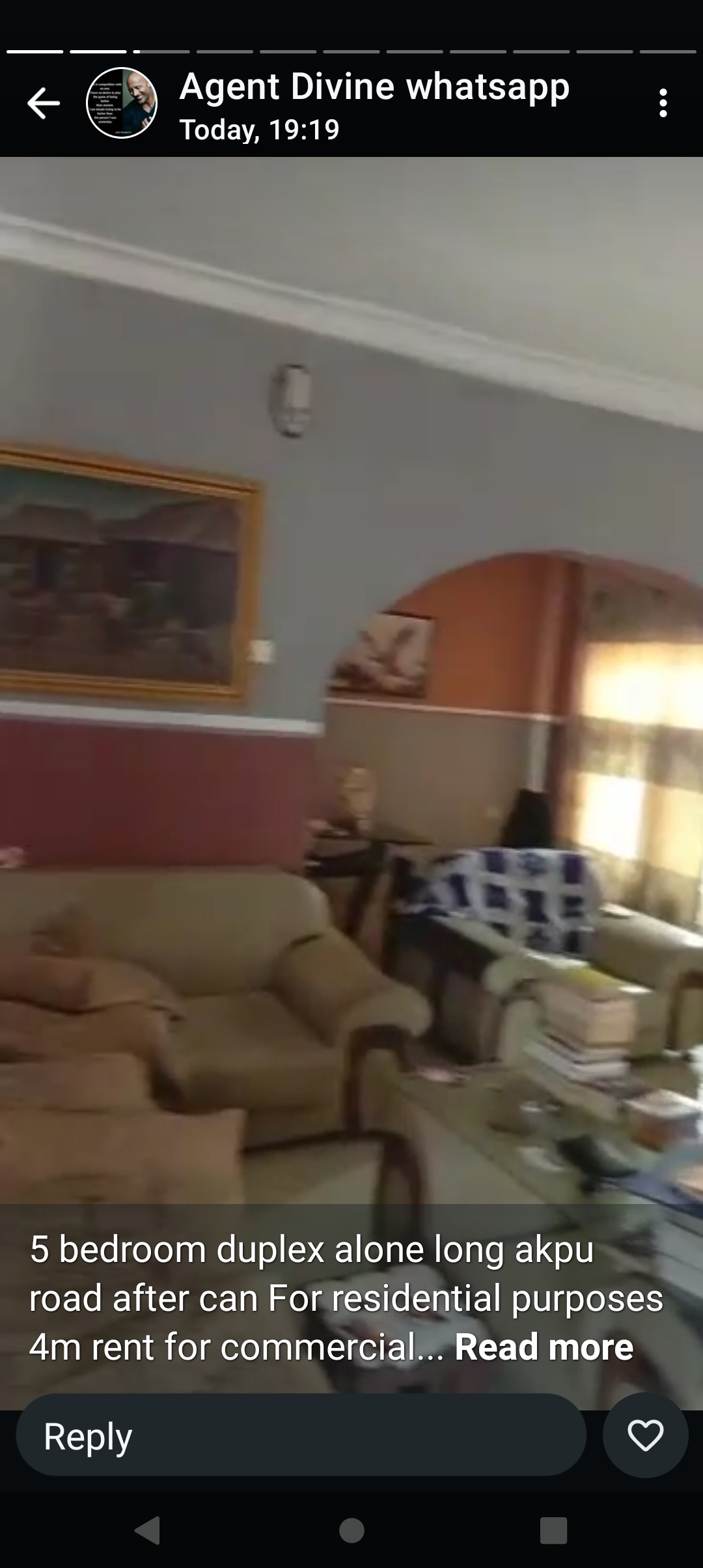 Duplex for Rent in 5 Bedroom Duplex. By Akpu road, Delta cover picture