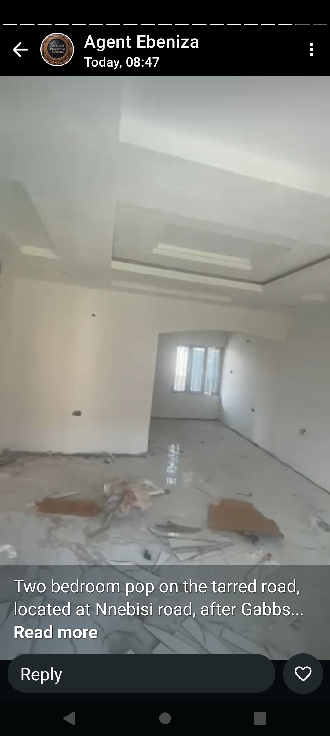 2 Bedroom Flat for Rent in After Gabbs, Nnebisi road, Delta cover picture