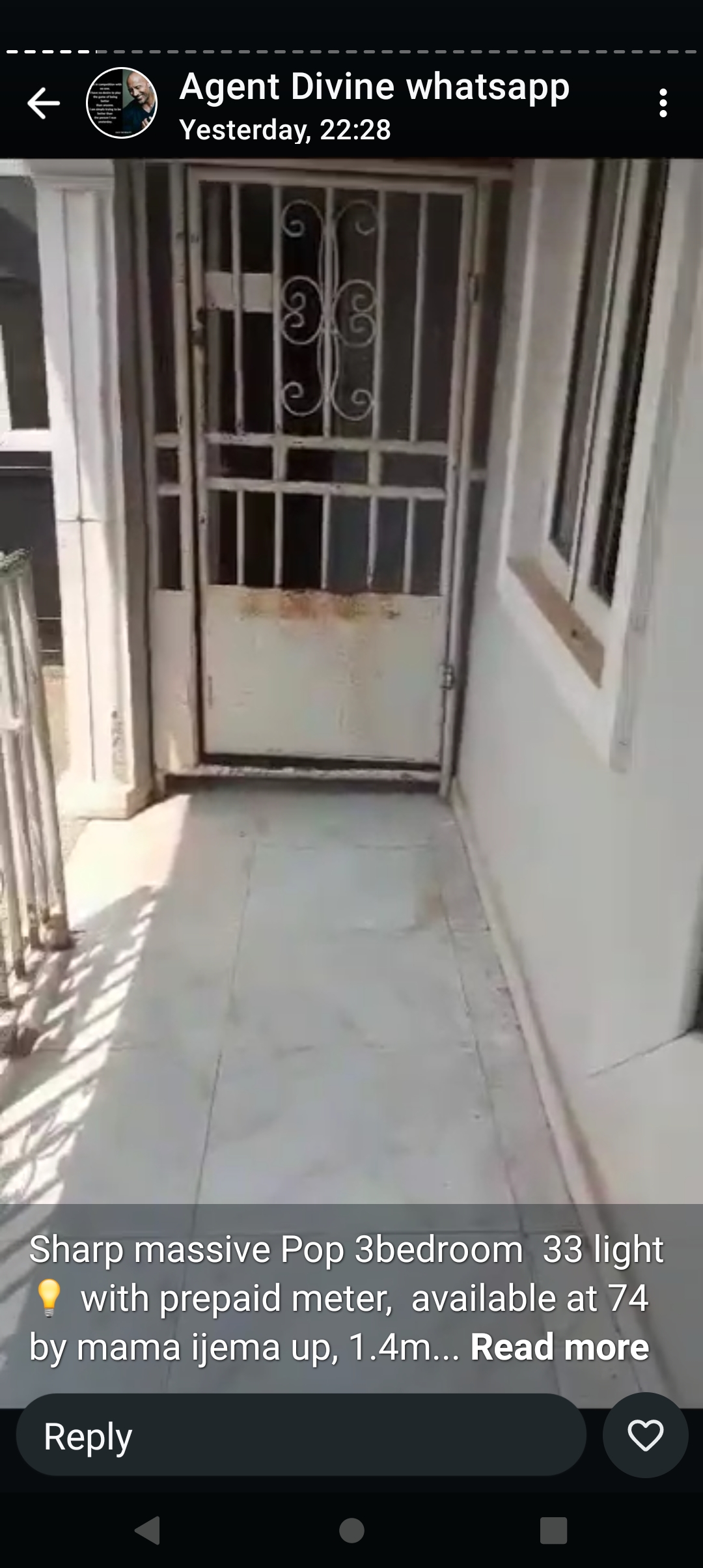 3 Bedroom Flat for Rent in 74 by Mama Ijema, Delta cover picture