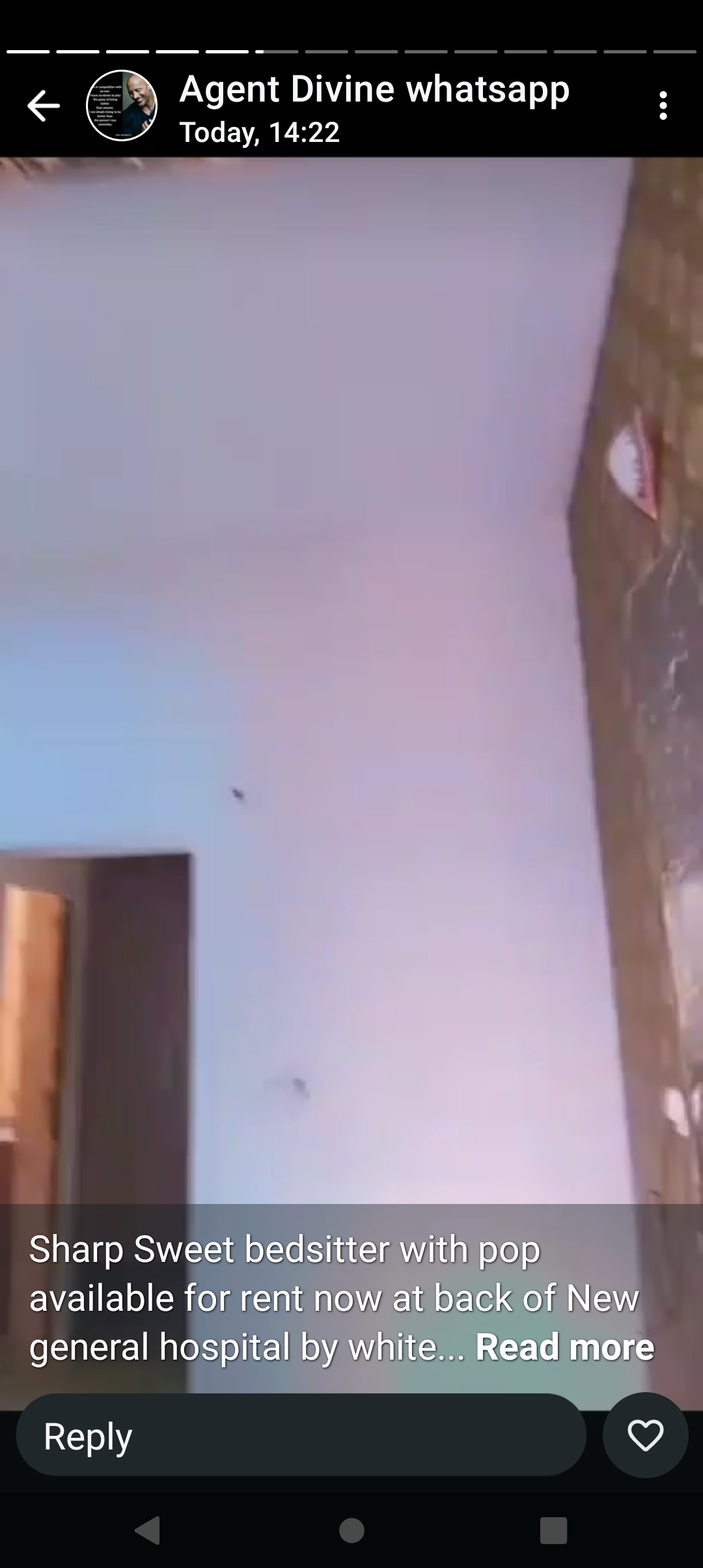 SelfContain for Rent in General hospital by white house, Delta cover picture