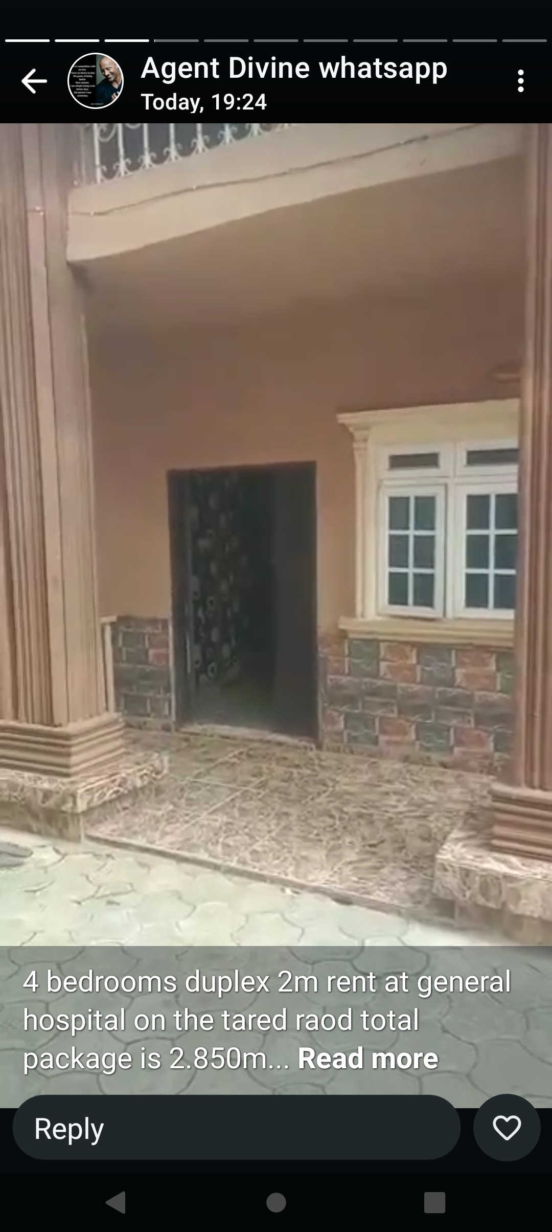 Duplex for Rent in 4BRD duplex at back of General Hospital, Delta cover picture