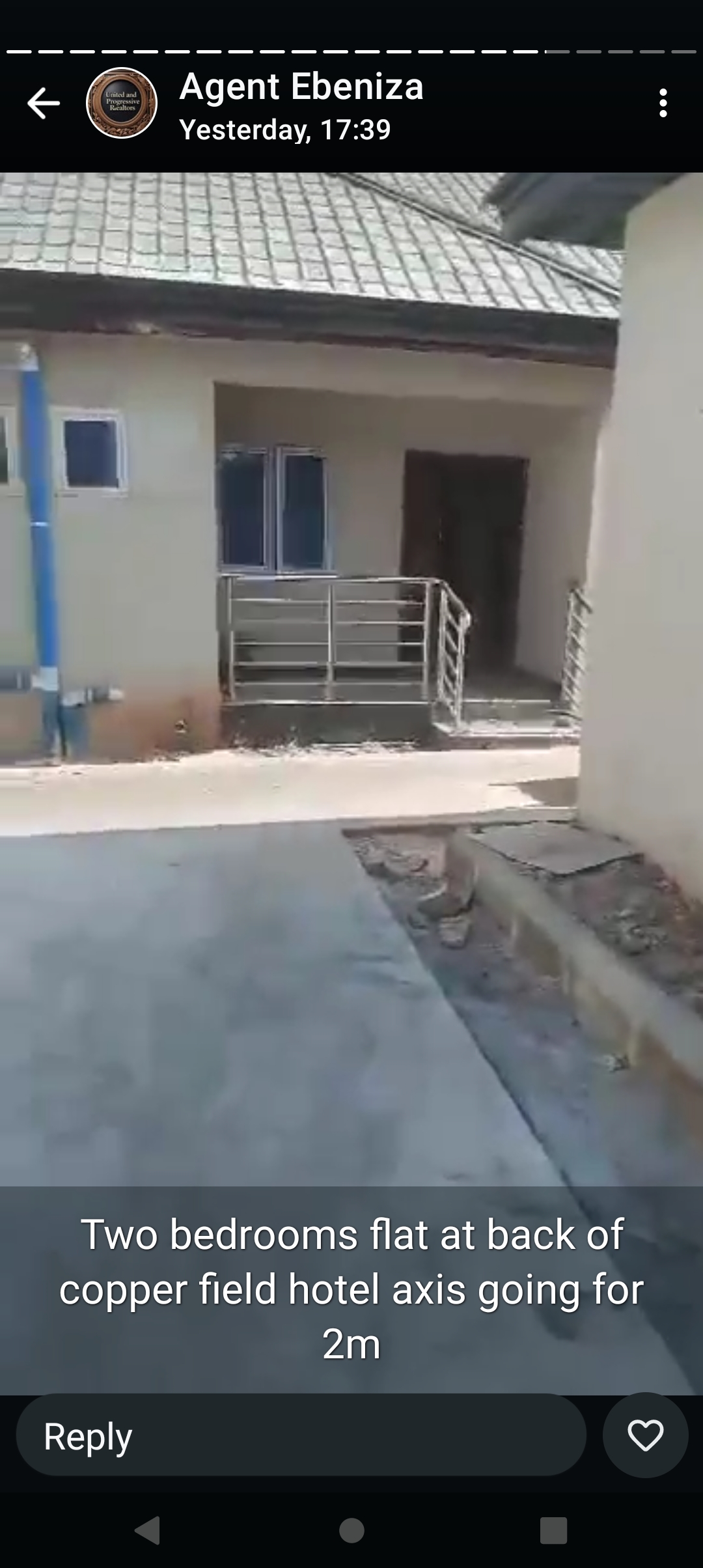 2 Bedroom Flat for Rent in Back of Copper field hotel, Delta cover picture