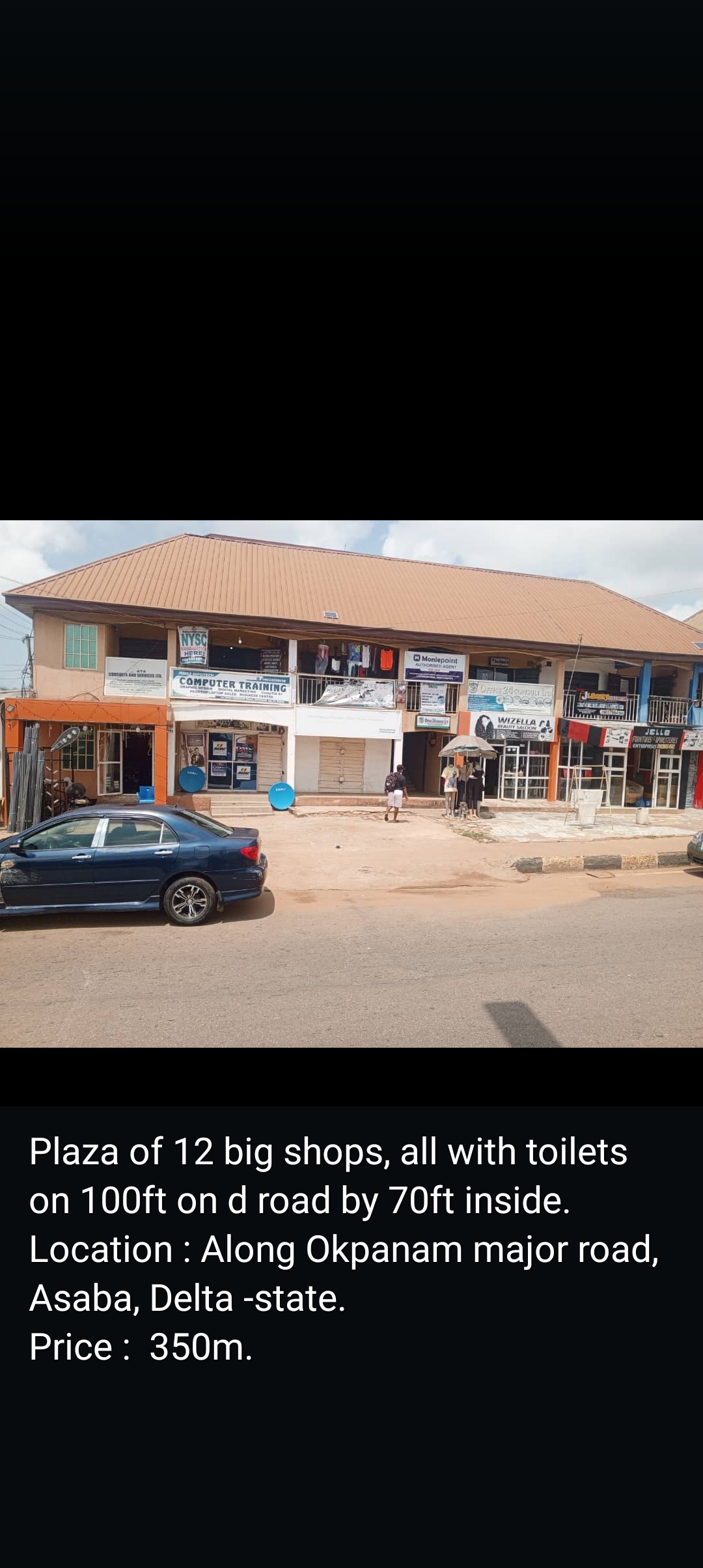 Plaza for Sale in Okpanam road, Delta cover picture
