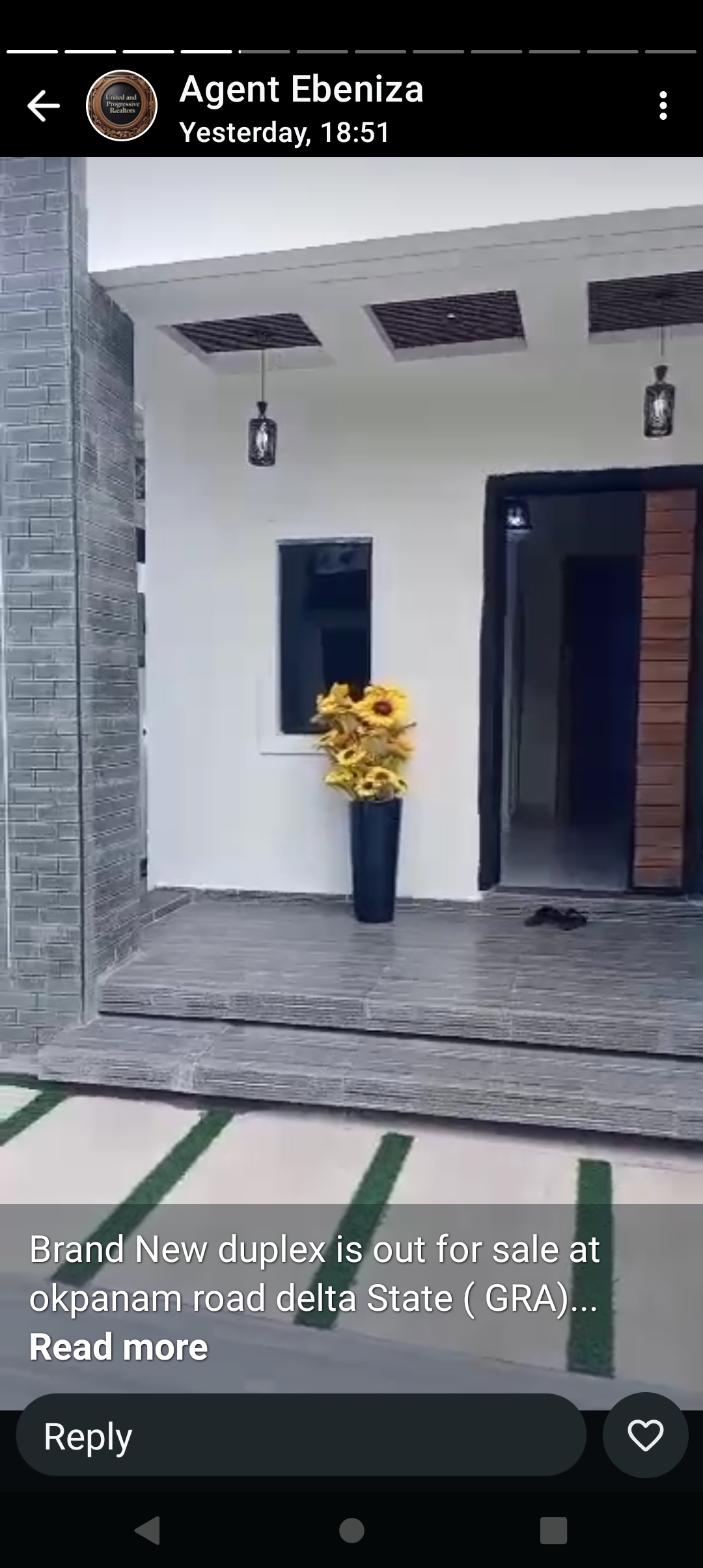 Duplex for Sale in Okpanam road GRA, Delta cover picture