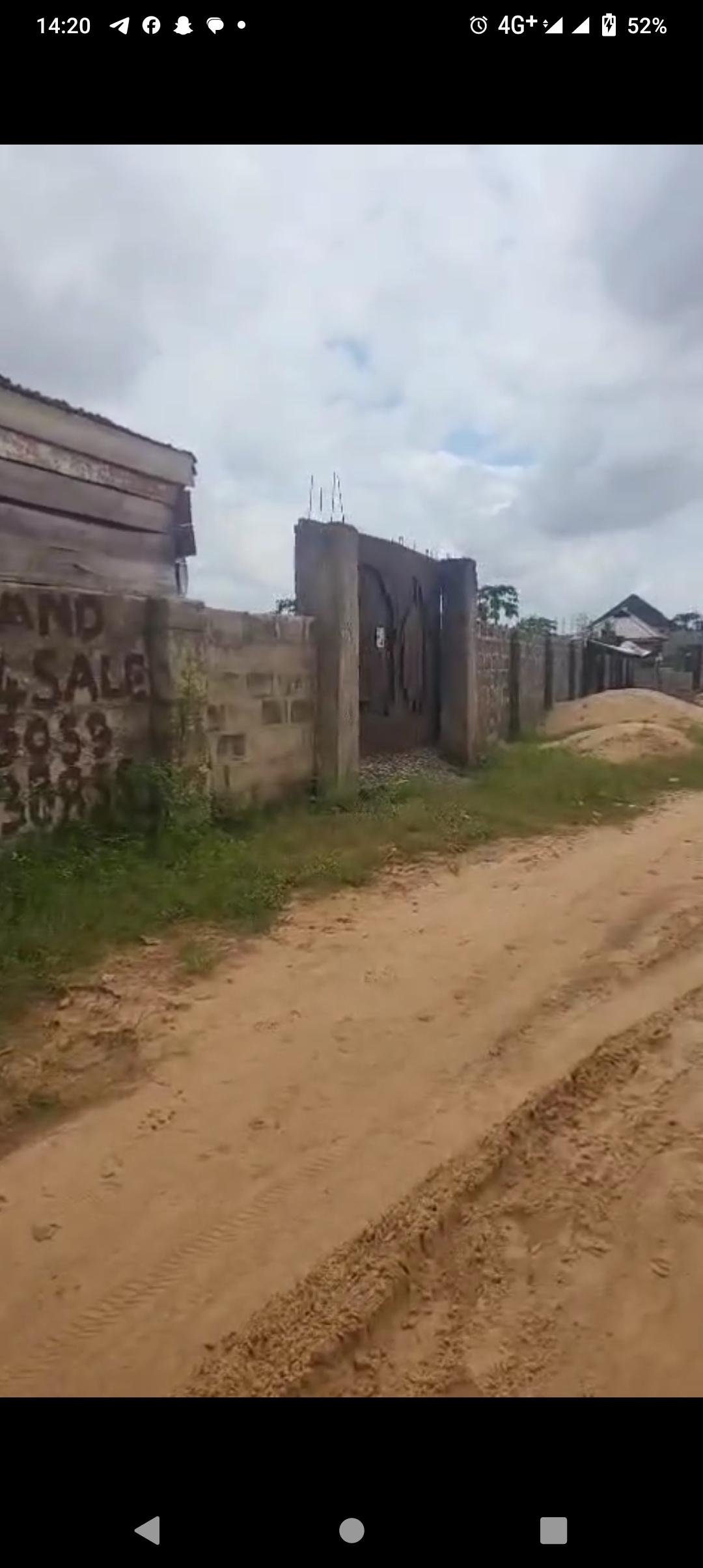 Land for Sale in Commissioner quarter, Ibusa road, Delta cover picture
