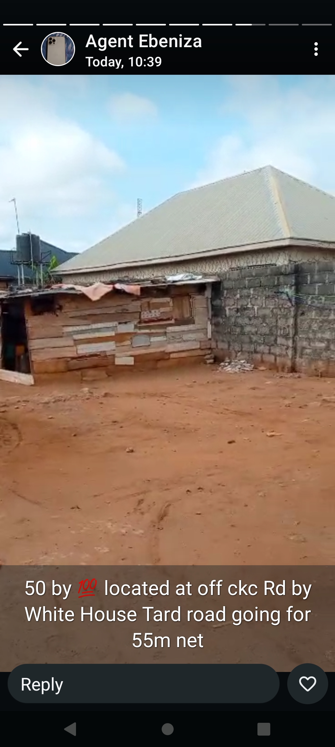 Land for Sale in CKC road by white house, Delta cover picture