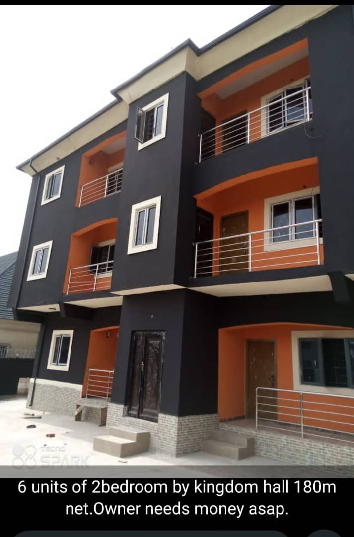 2 Bedroom Flat for Sale in 6 units of 2 bedroom at Kingdom hall by Eagle square, Delta cover picture