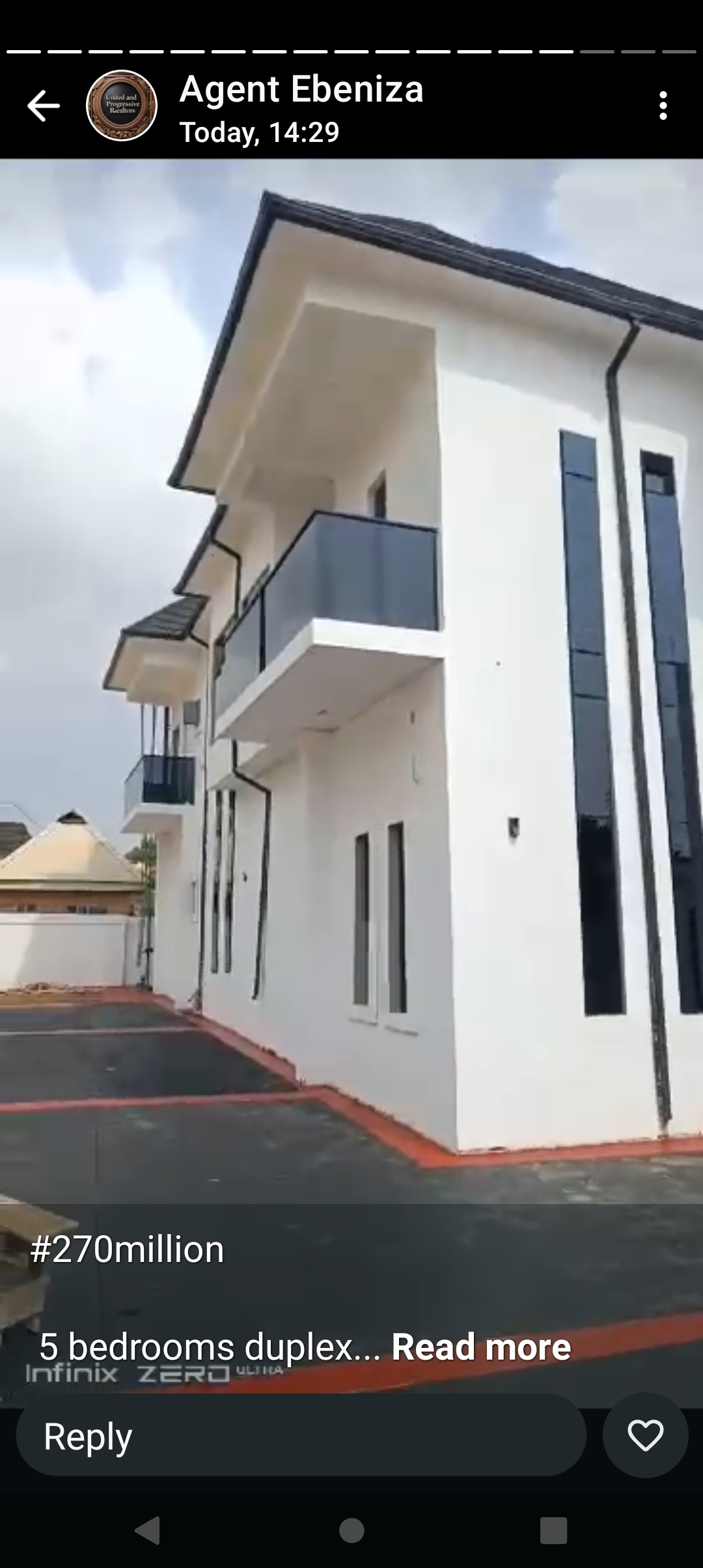 Duplex for Sale in Behind copper field hotel GRA, Delta cover picture