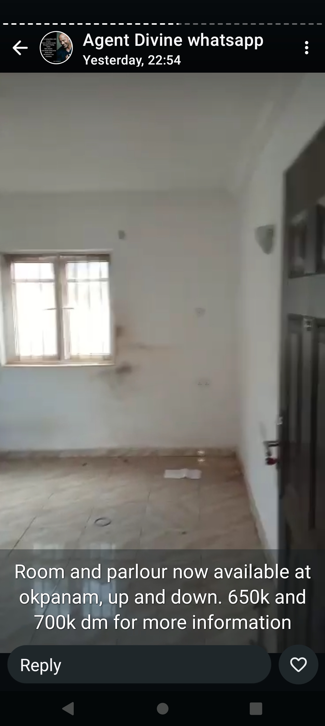 1 Bedroom Flat for Rent in Okpanam road, Delta cover picture