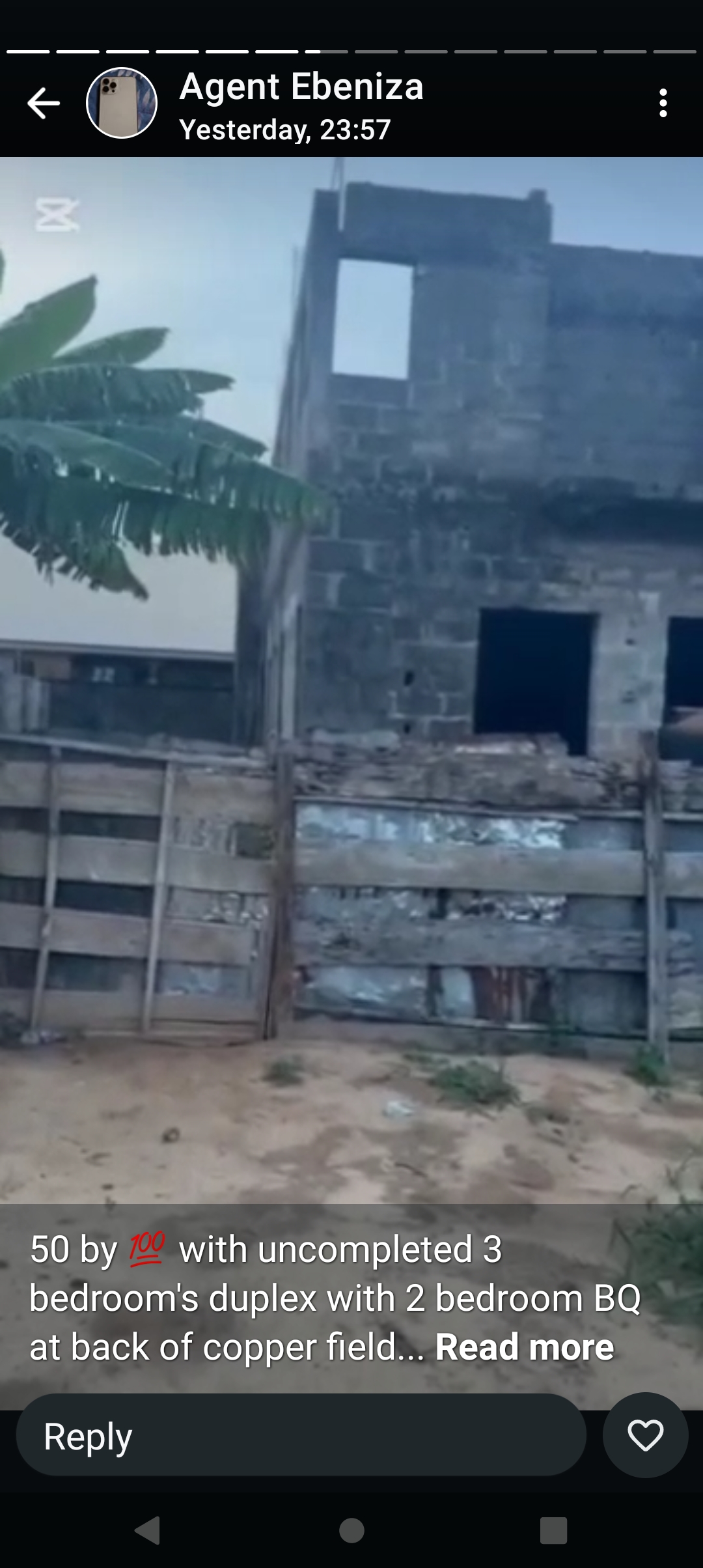 Land for Sale in Copper field, Okpanam road, Delta cover picture