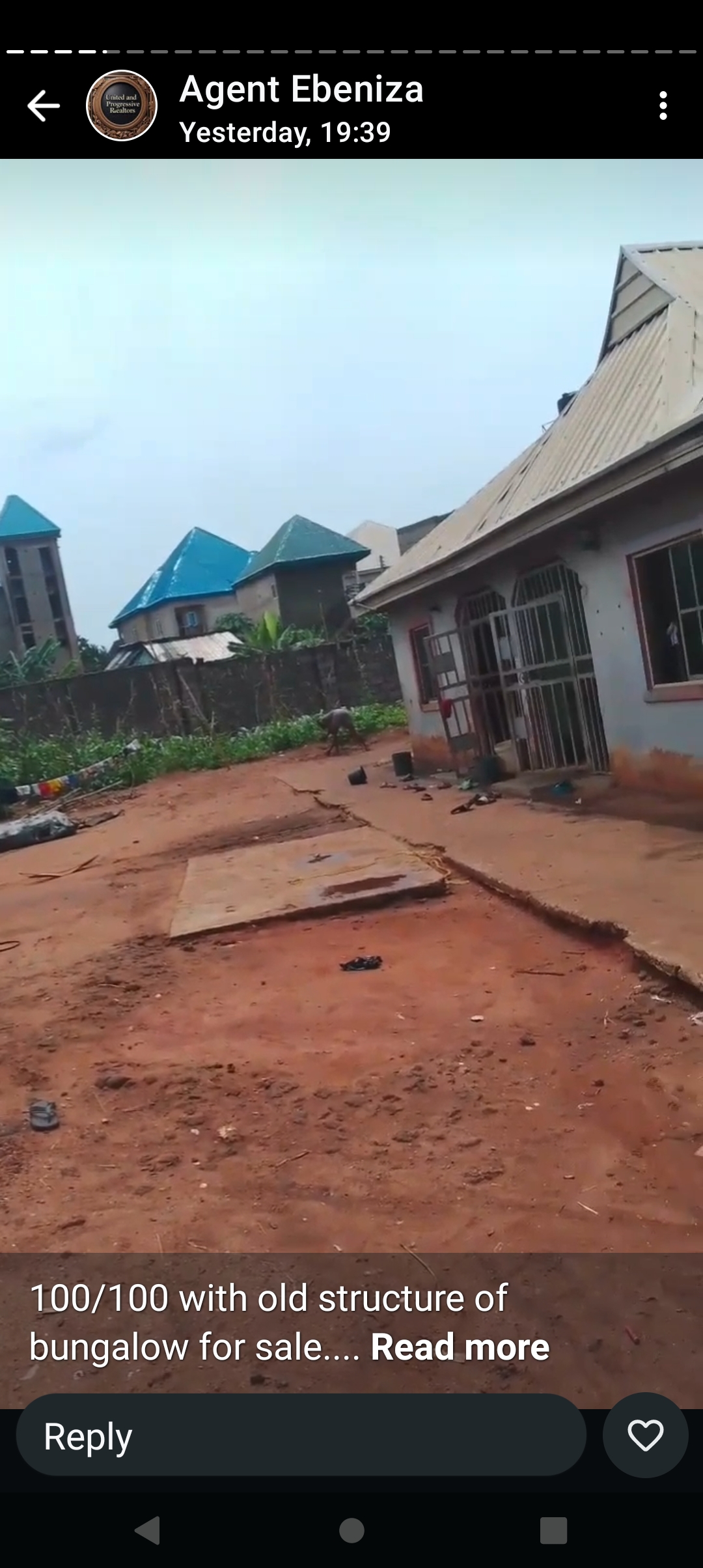 Land for Sale in 100 by 100 at back of Nwagwolor market, Delta cover picture