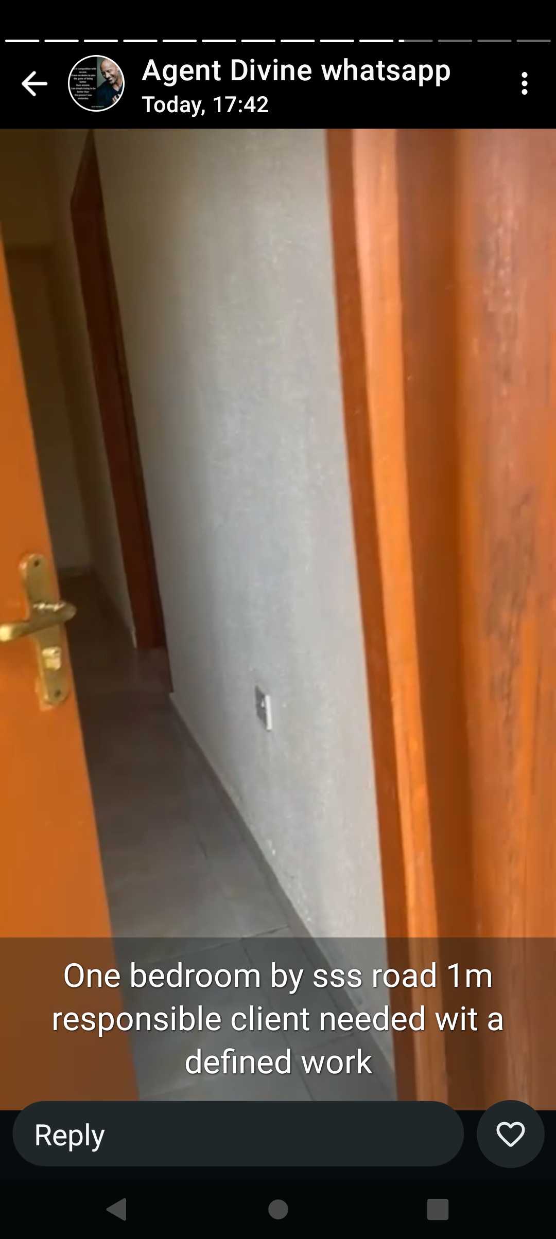 1 Bedroom Flat for Rent in SSS road, Delta cover picture