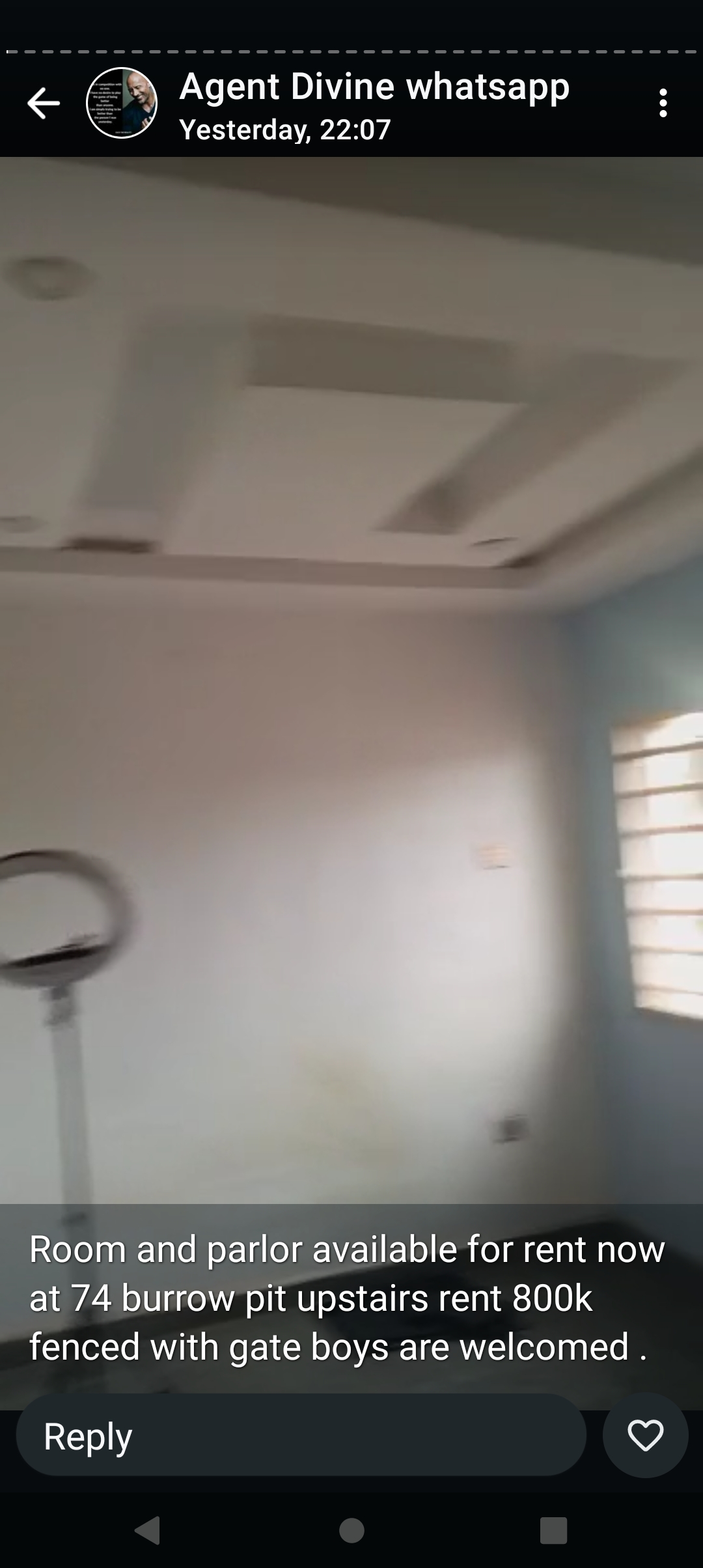 1 Bedroom Flat for Rent in 74 by borrow pit, Delta cover picture