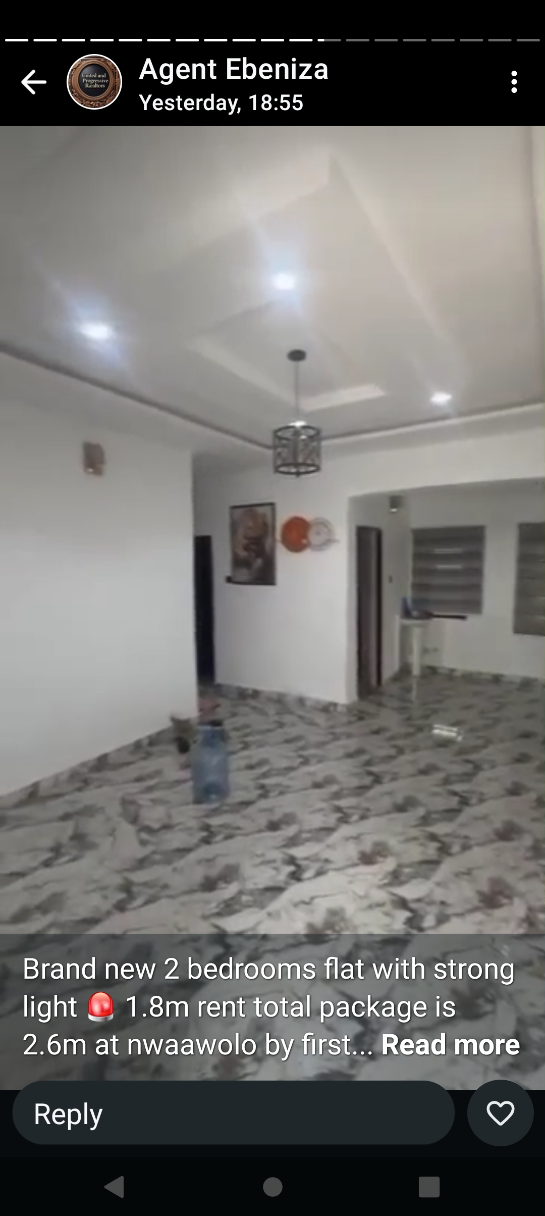 2 Bedroom Flat for Rent in 1st G and V Nwagwolor, Delta cover picture