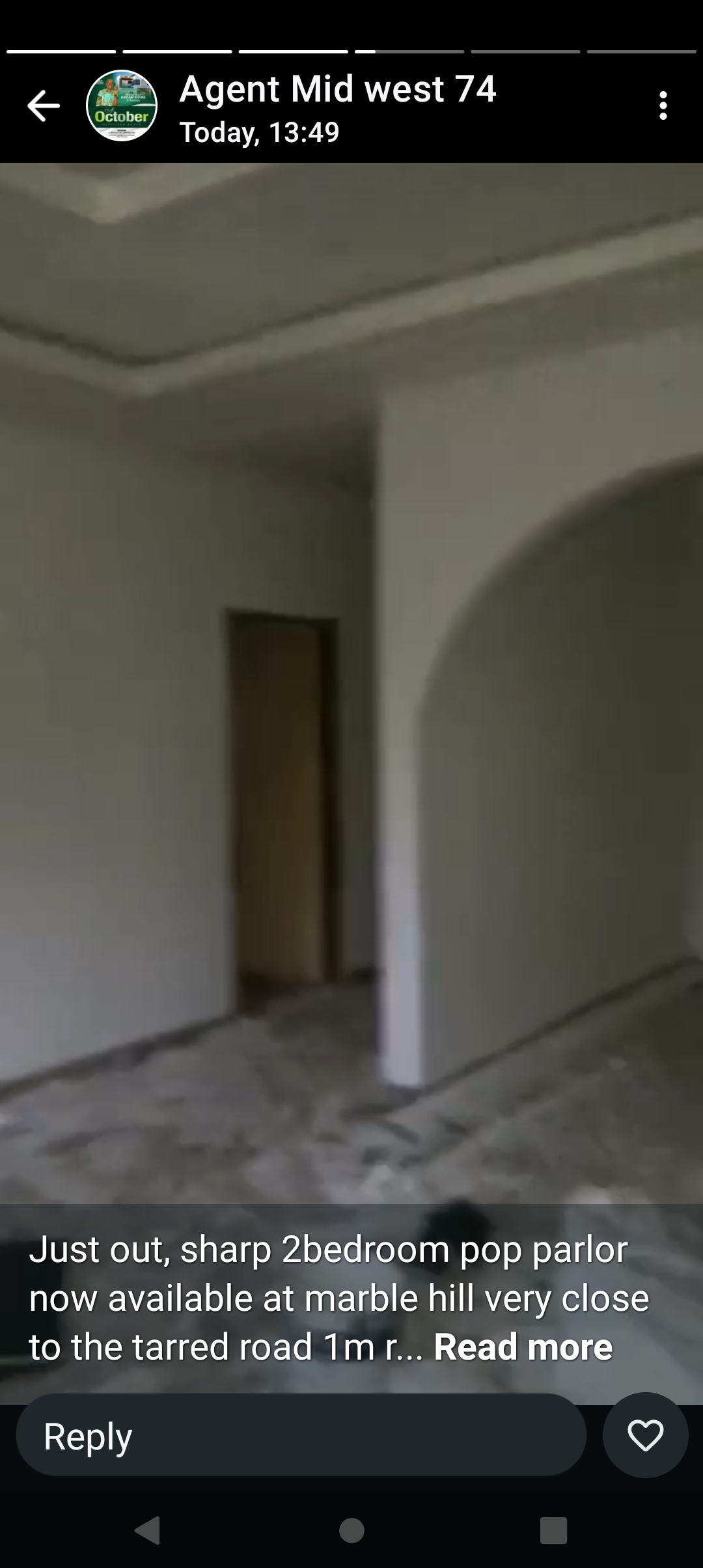 2 Bedroom Flat for Rent in Mable Hill Okpanam, Delta cover picture