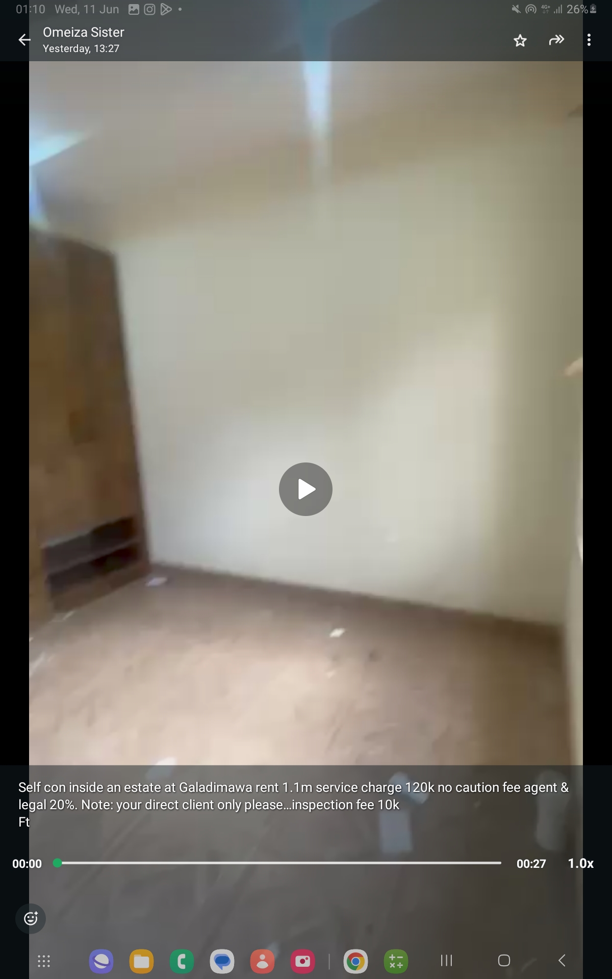 SelfContain for Rent in Galadimaws, FCT cover picture