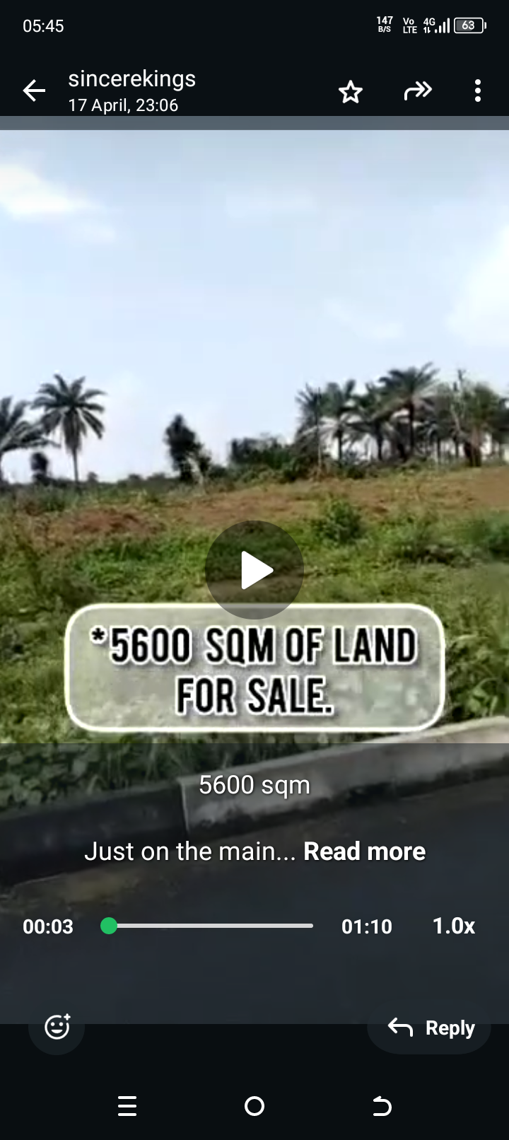 Land for Sale in airport road, Akwa Ibom cover picture