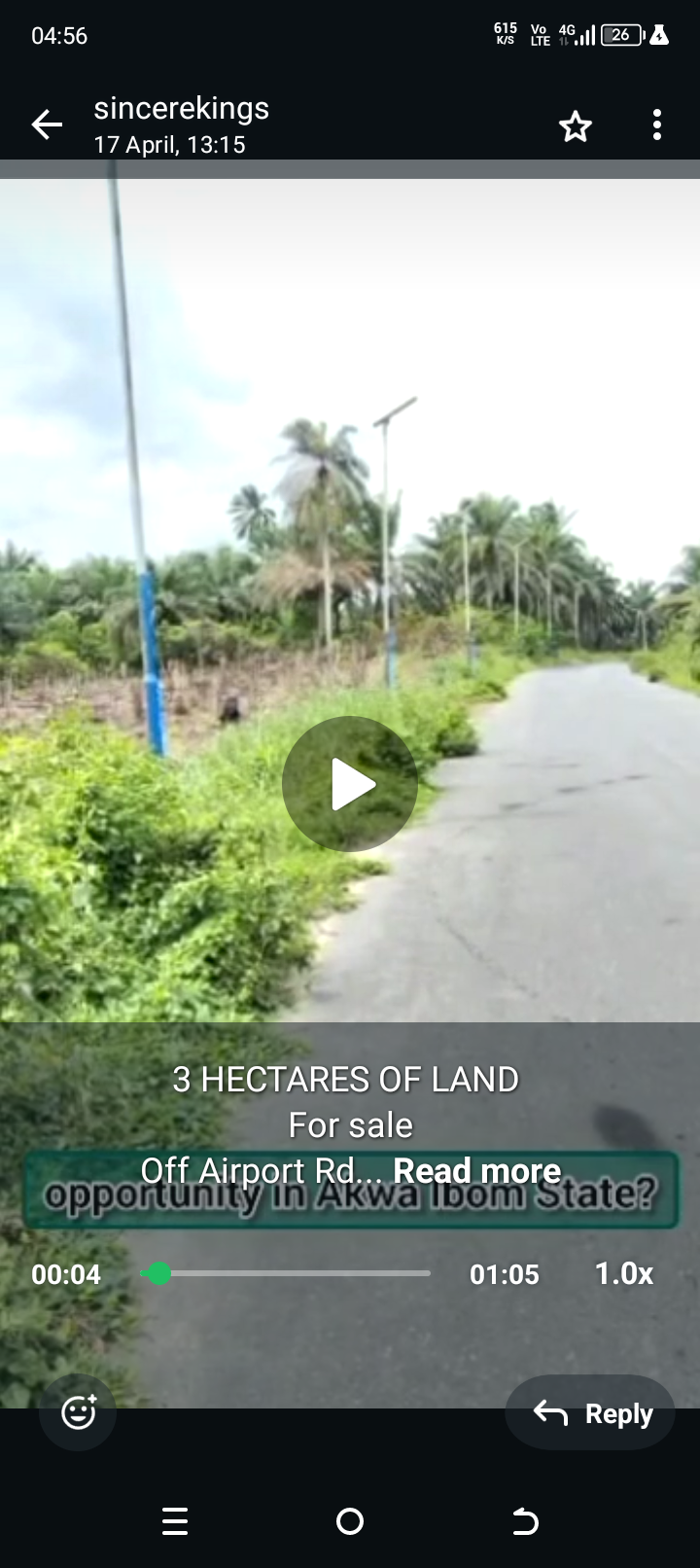 Land for Sale in Off Airport road, Akwa Ibom cover picture