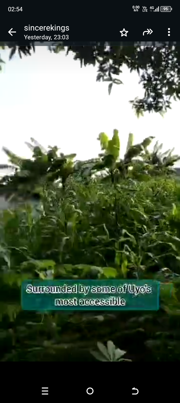 Land for Sale in Turned quietly off Mbak road, Akwa Ibom cover picture