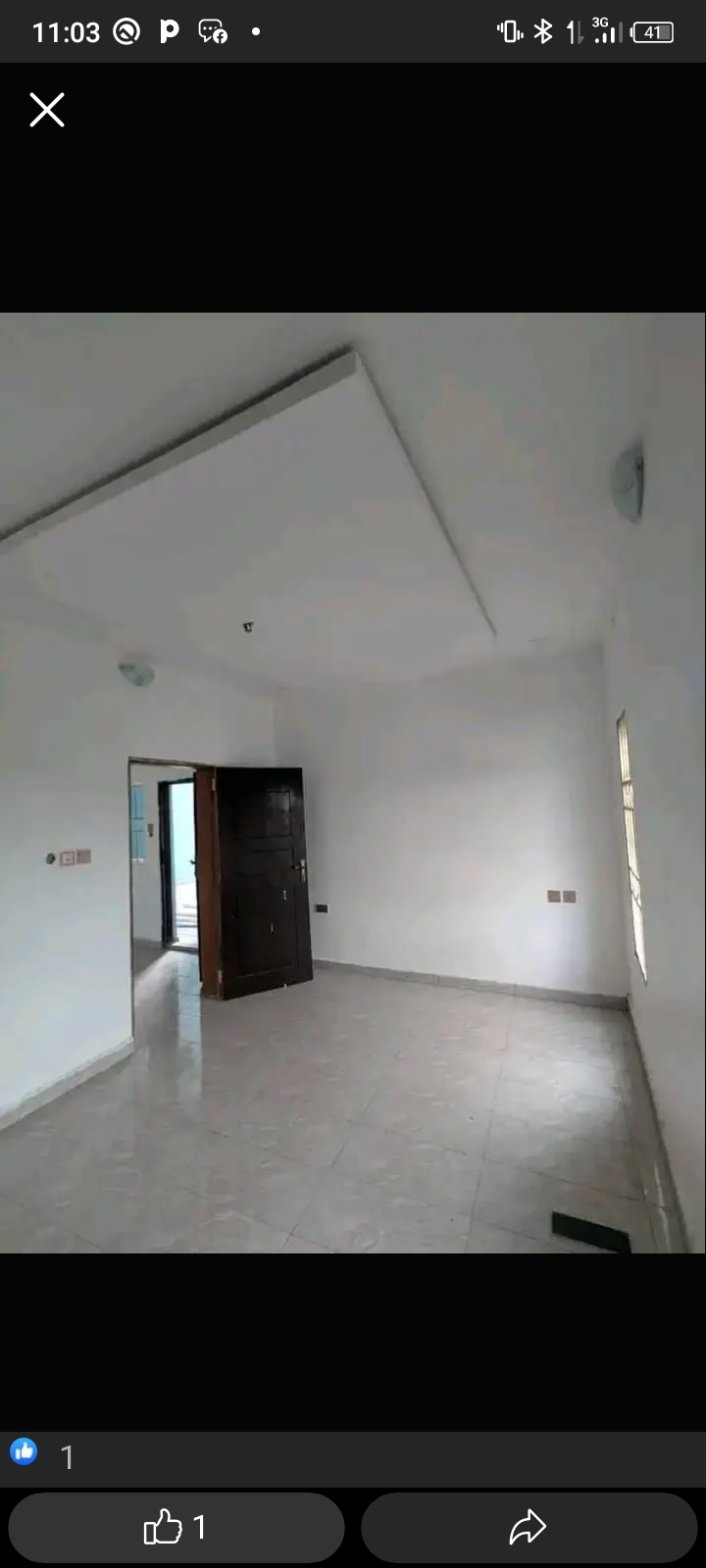 1 Bedroom Flat for Rent in Off new ring road by nwaniba, Akwa Ibom cover picture