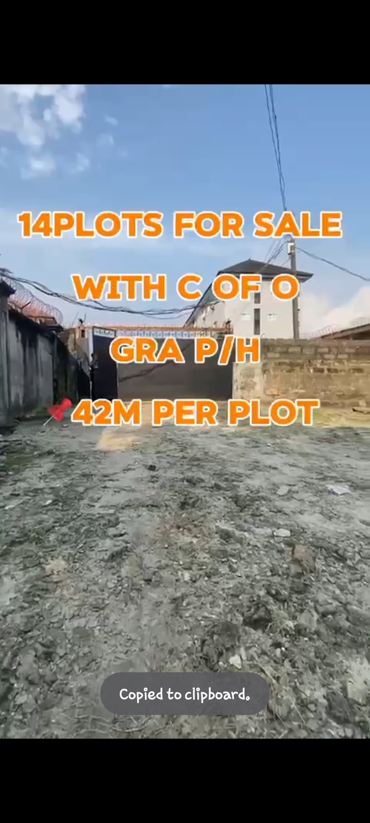 Land for Sale in GRA, Rivers cover picture