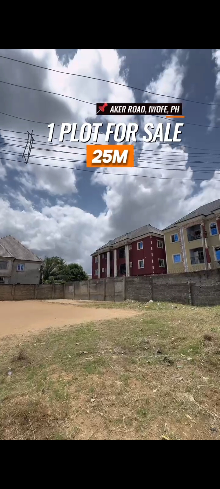 Land for Sale in Aker Road, Iwofe, Rivers cover picture