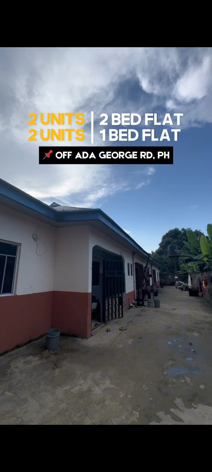 2 Bedroom Flat in OFF ADA GEORGE ROAD Rivers cover picture